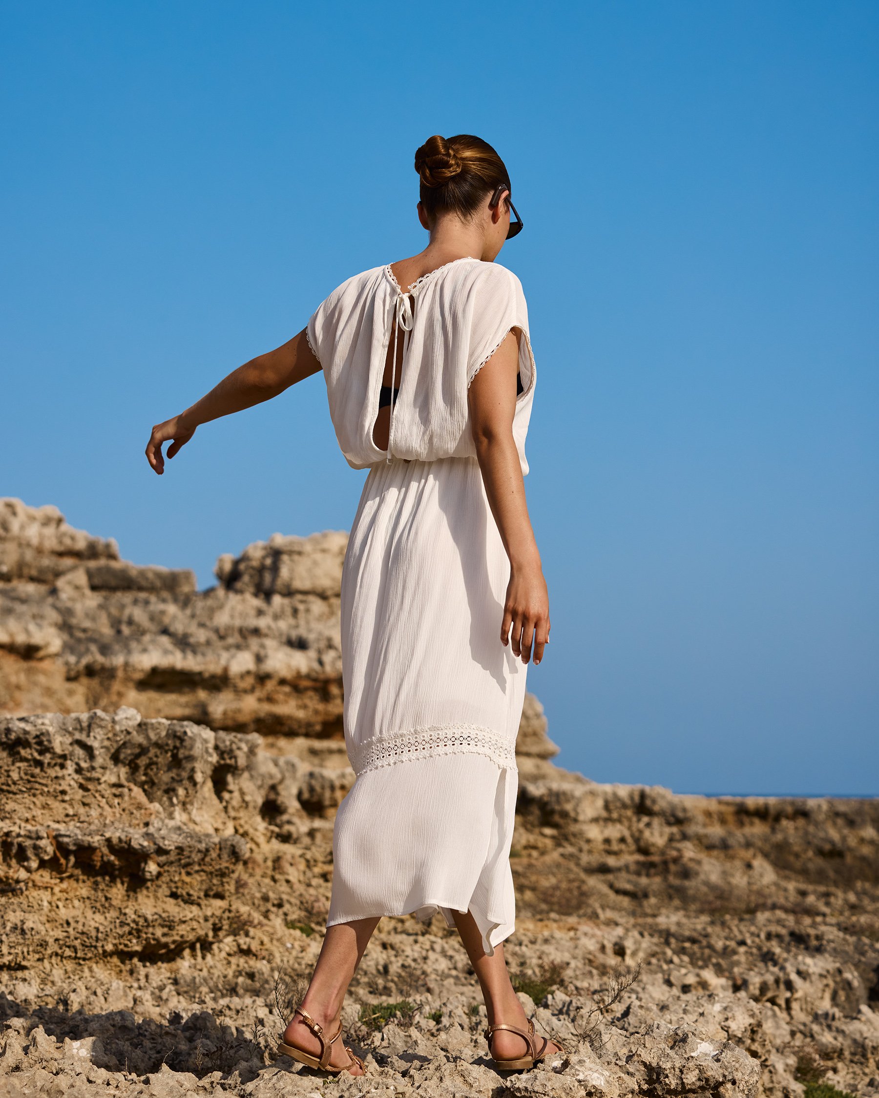 OFF THE BEACH Maxi Dress White 02300164 - View1