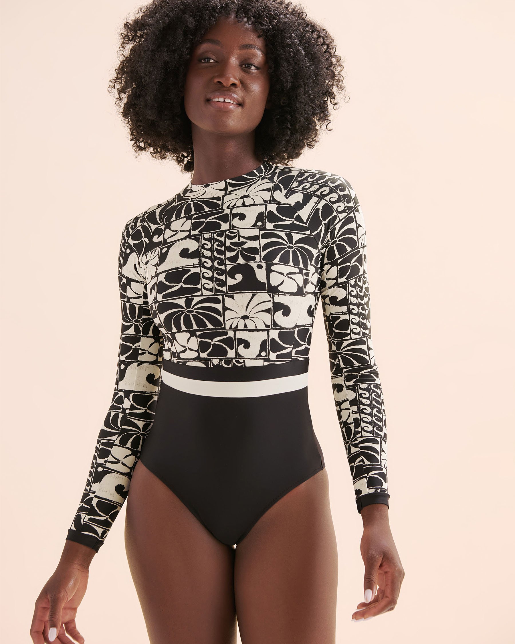 RIP CURL Maillot de bain une-pièce UPF AOTS-TY Williams Noir 190WRV - View1