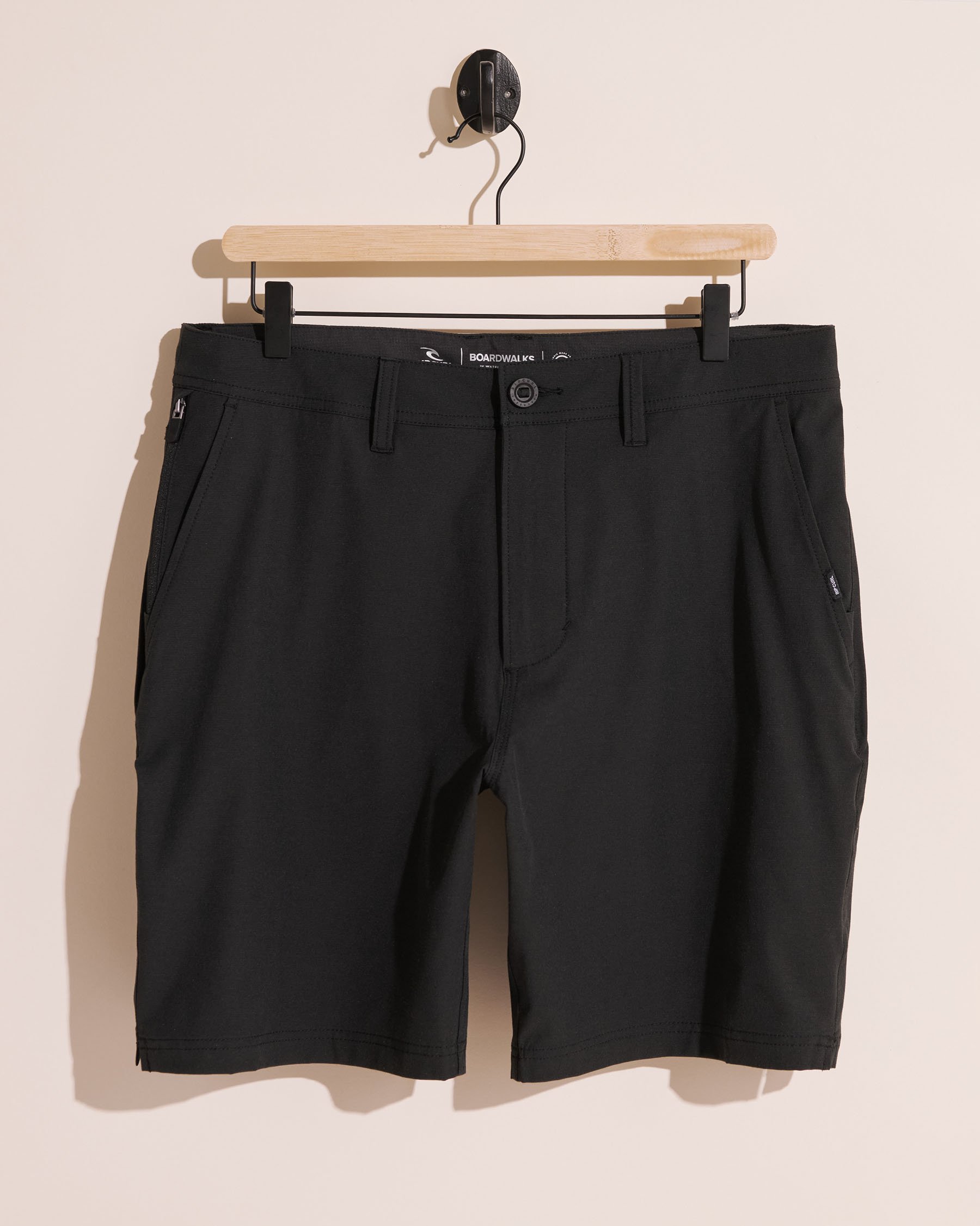 RIP CURL Boardwalk Phase 19'' Hybrid Short Black 04SMWS - View1