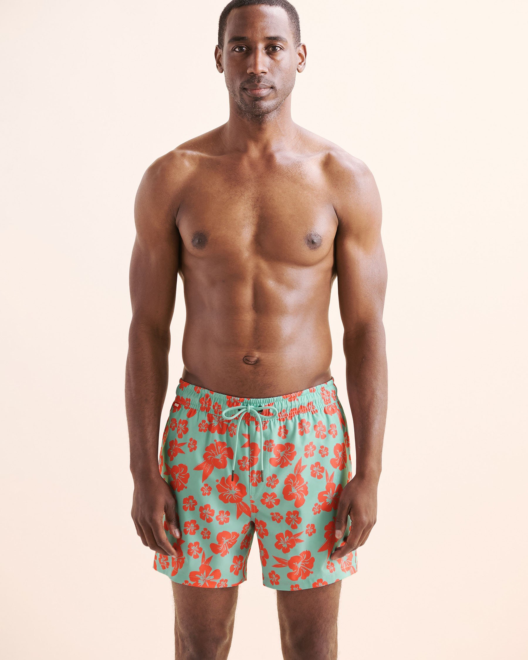 HAMABE Maillot volley à doublure compressive Bleu frais 03100056 - View5