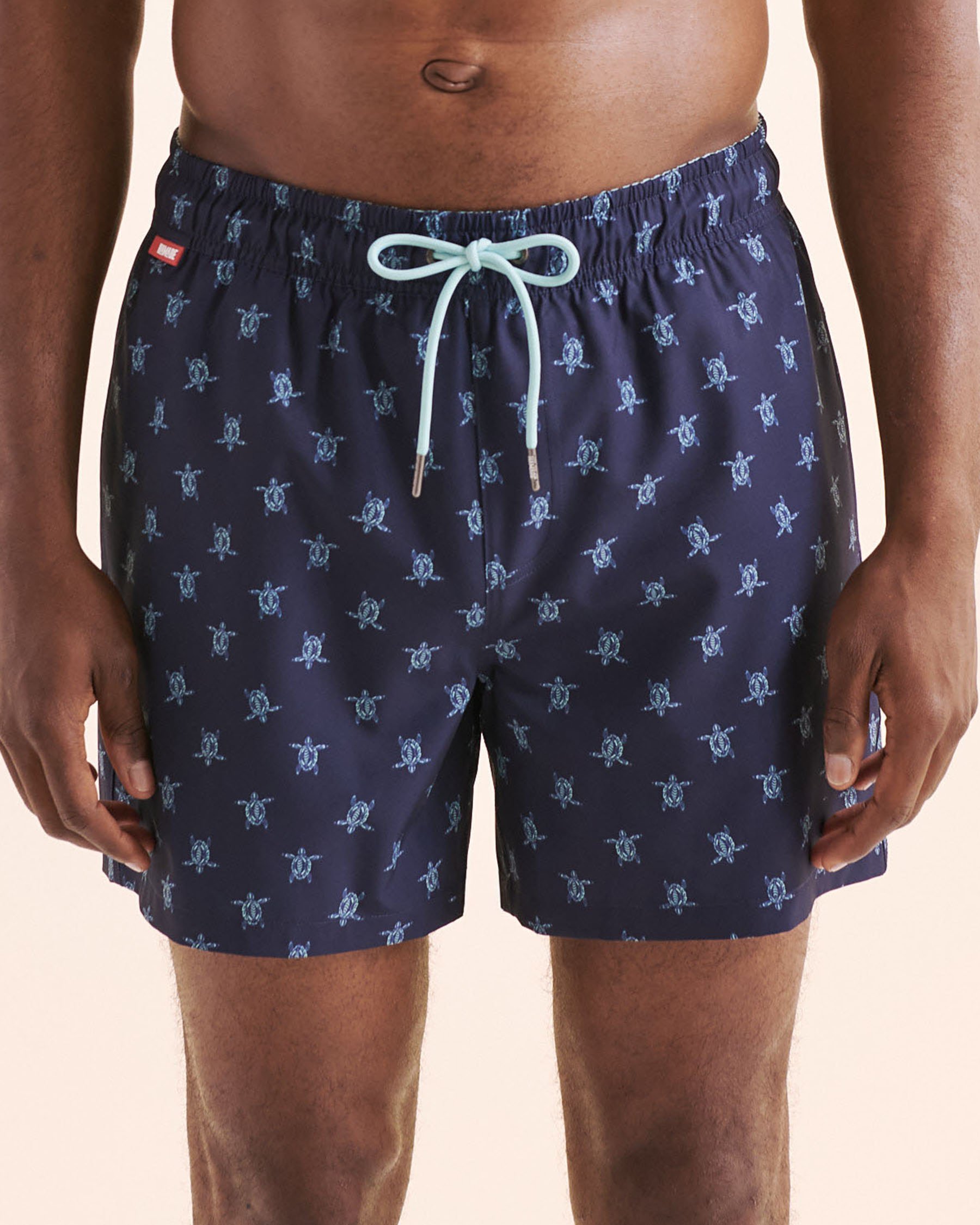 HAMABE Maillot volley à doublure compressive Bleu maritime 03100056 - View1