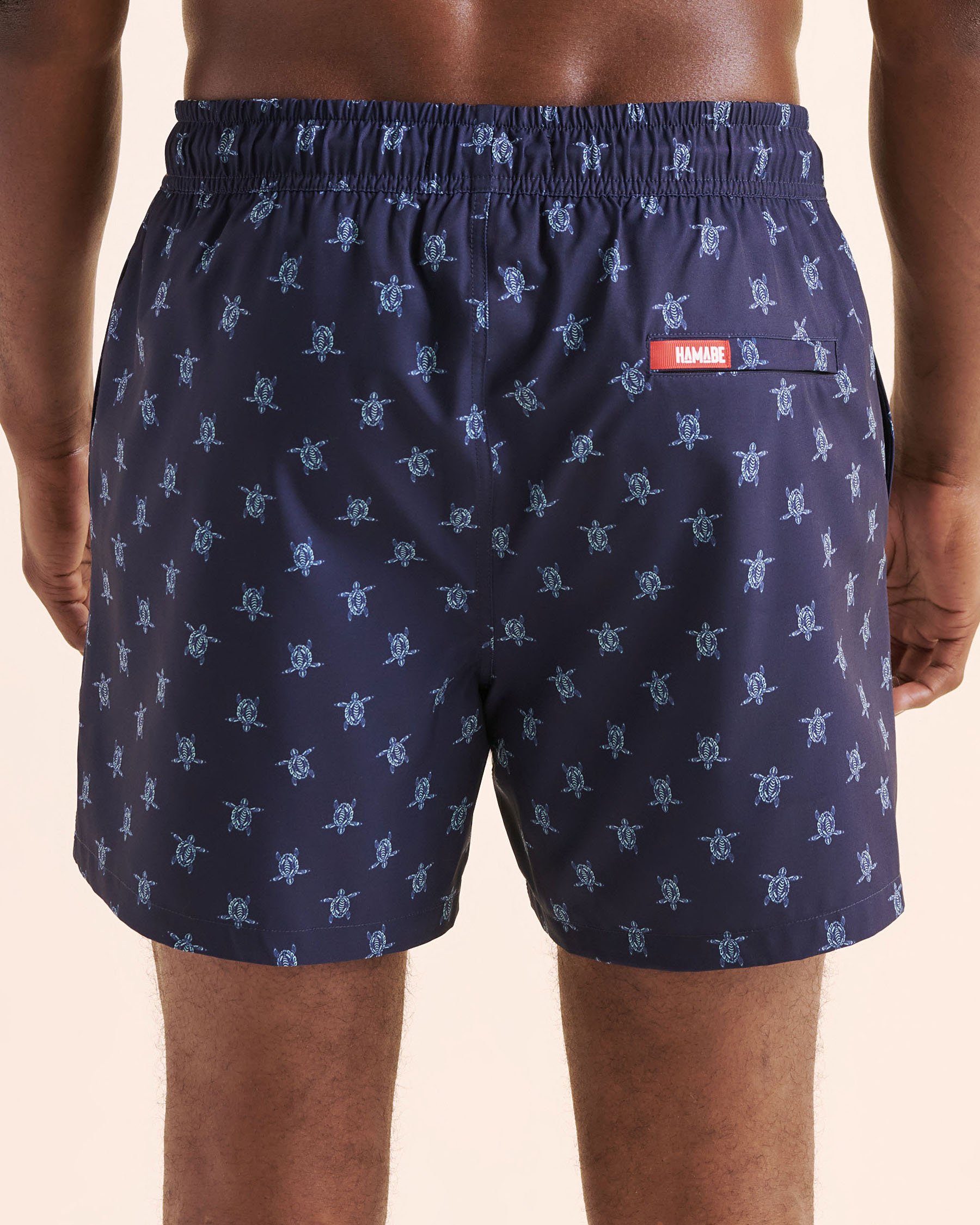 HAMABE Maillot volley à doublure compressive Bleu maritime 03100056 - View2