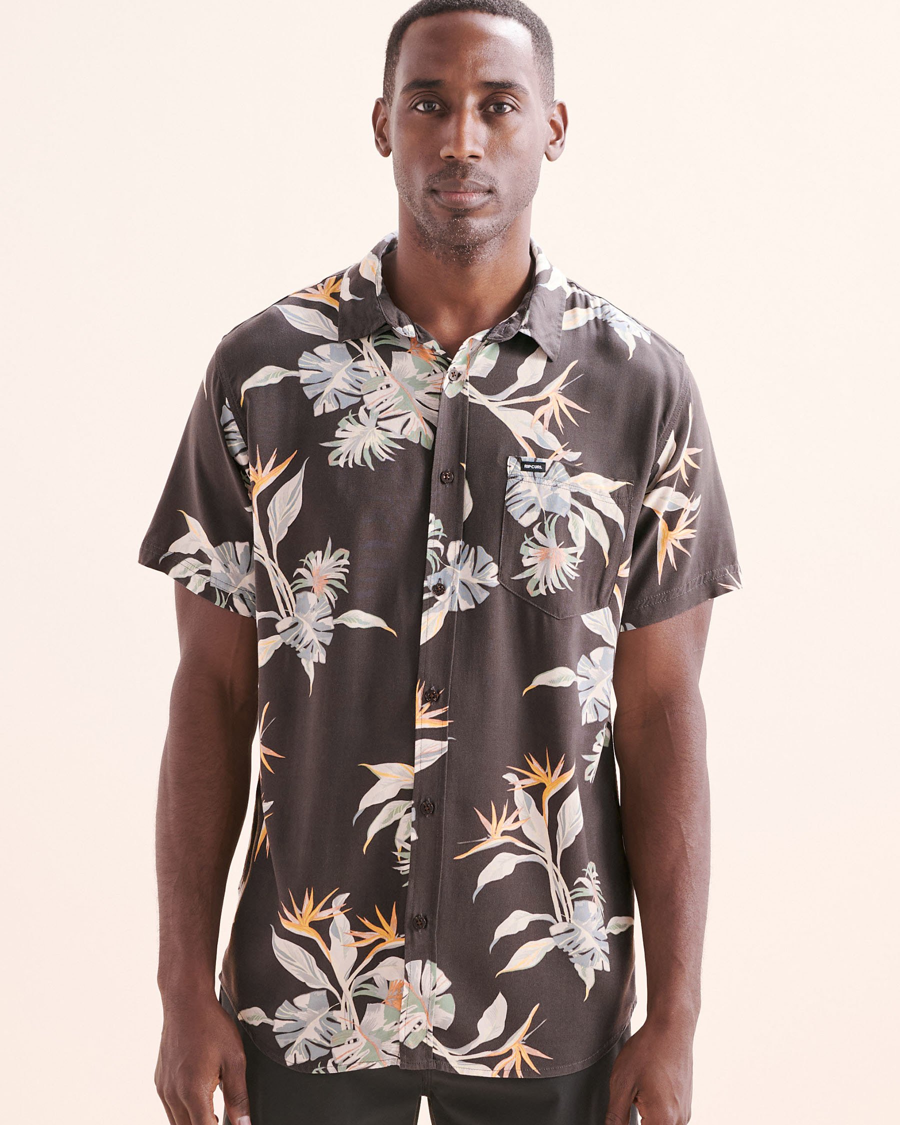 RIP CURL Chemise à manches courtes Fun Times Noir 05HMSH - Voir4