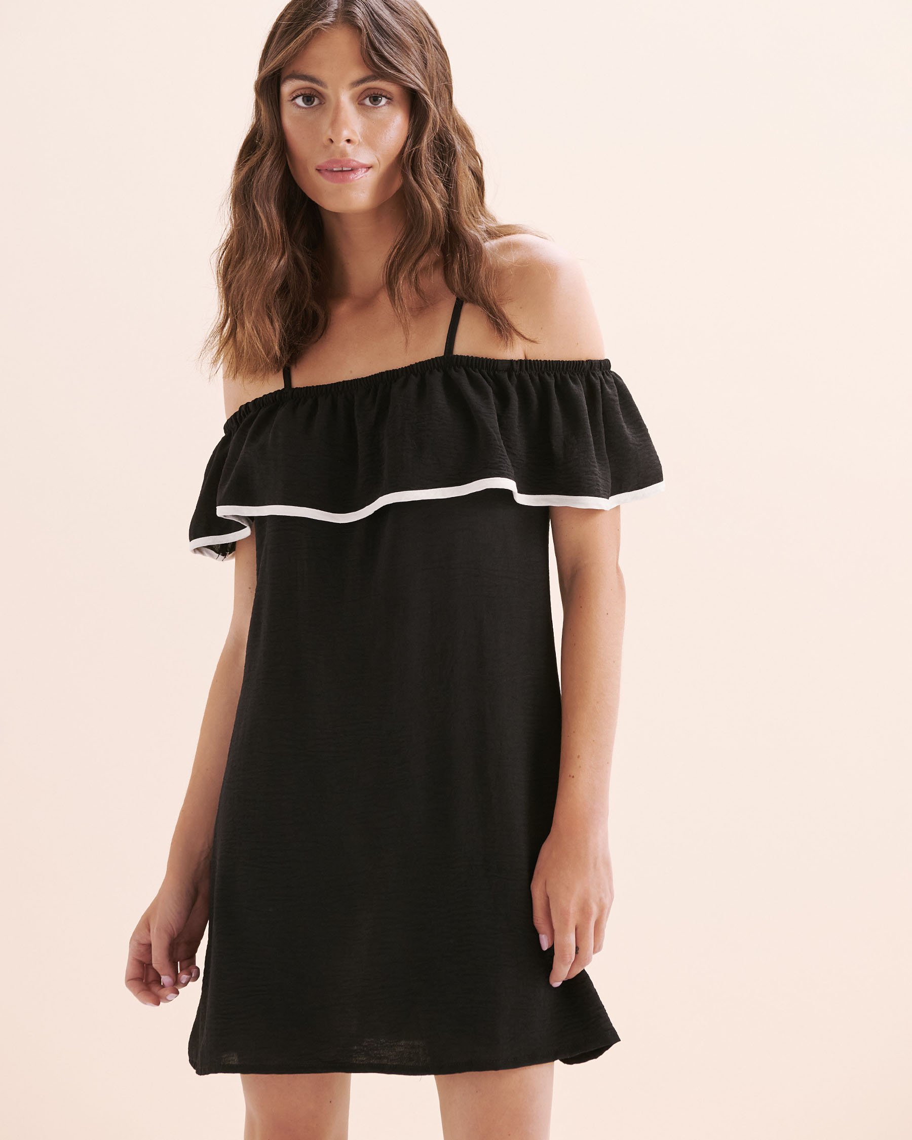 COVER ME Melrose Flo Short Dress Black 26022576 - View1