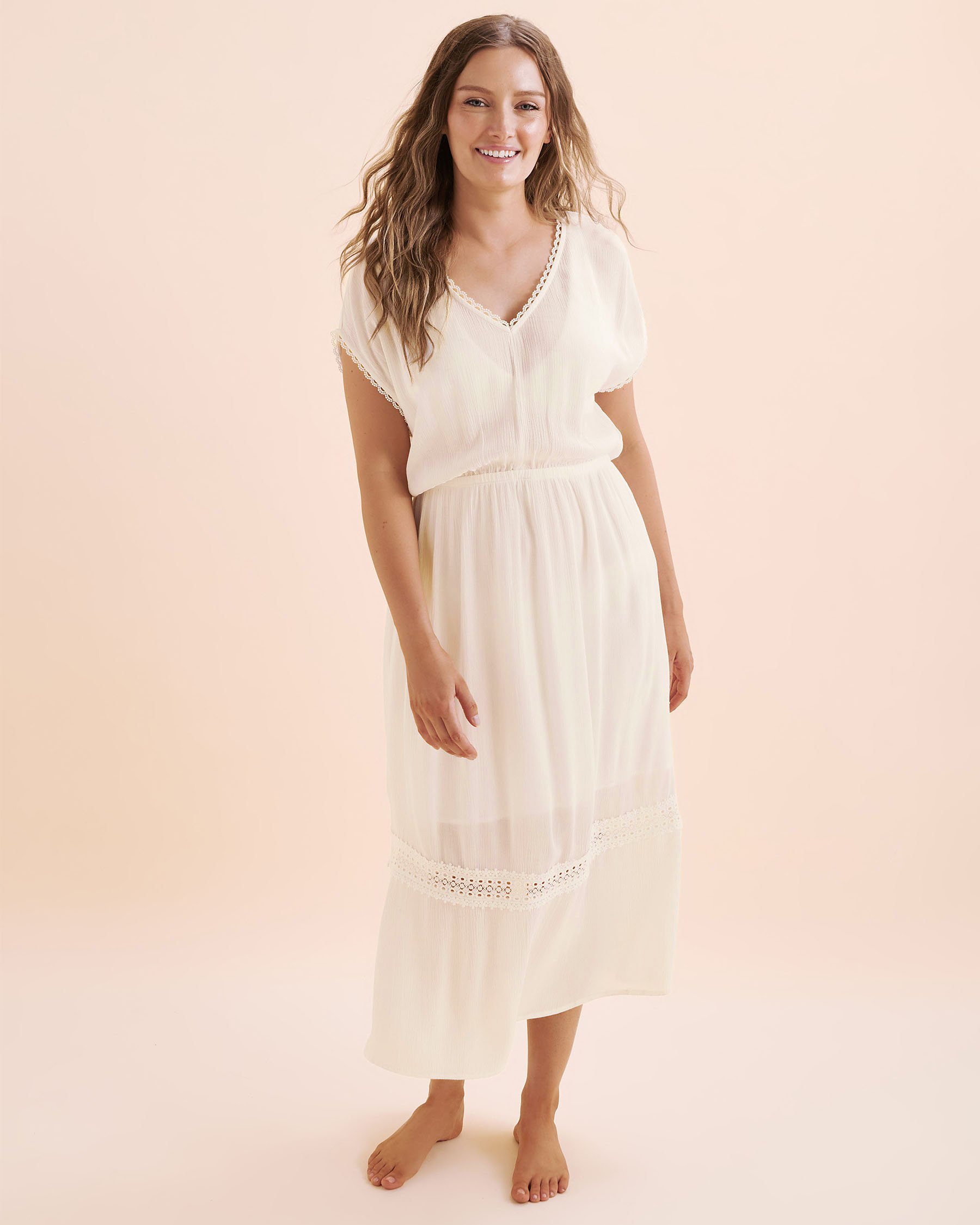 OFF THE BEACH Maxi Dress White 02300164 - View4