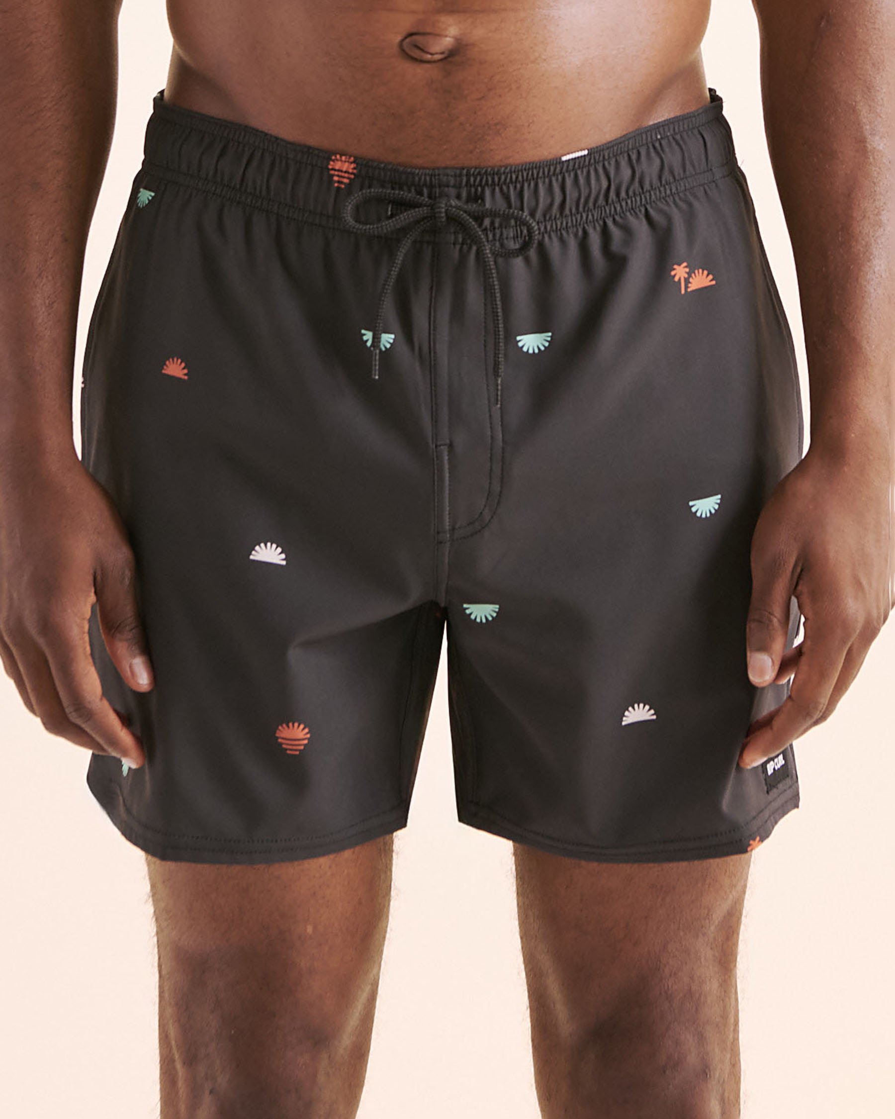 RIP CURL Fun Times Volley Simwsuit Black 09GMBO - View1