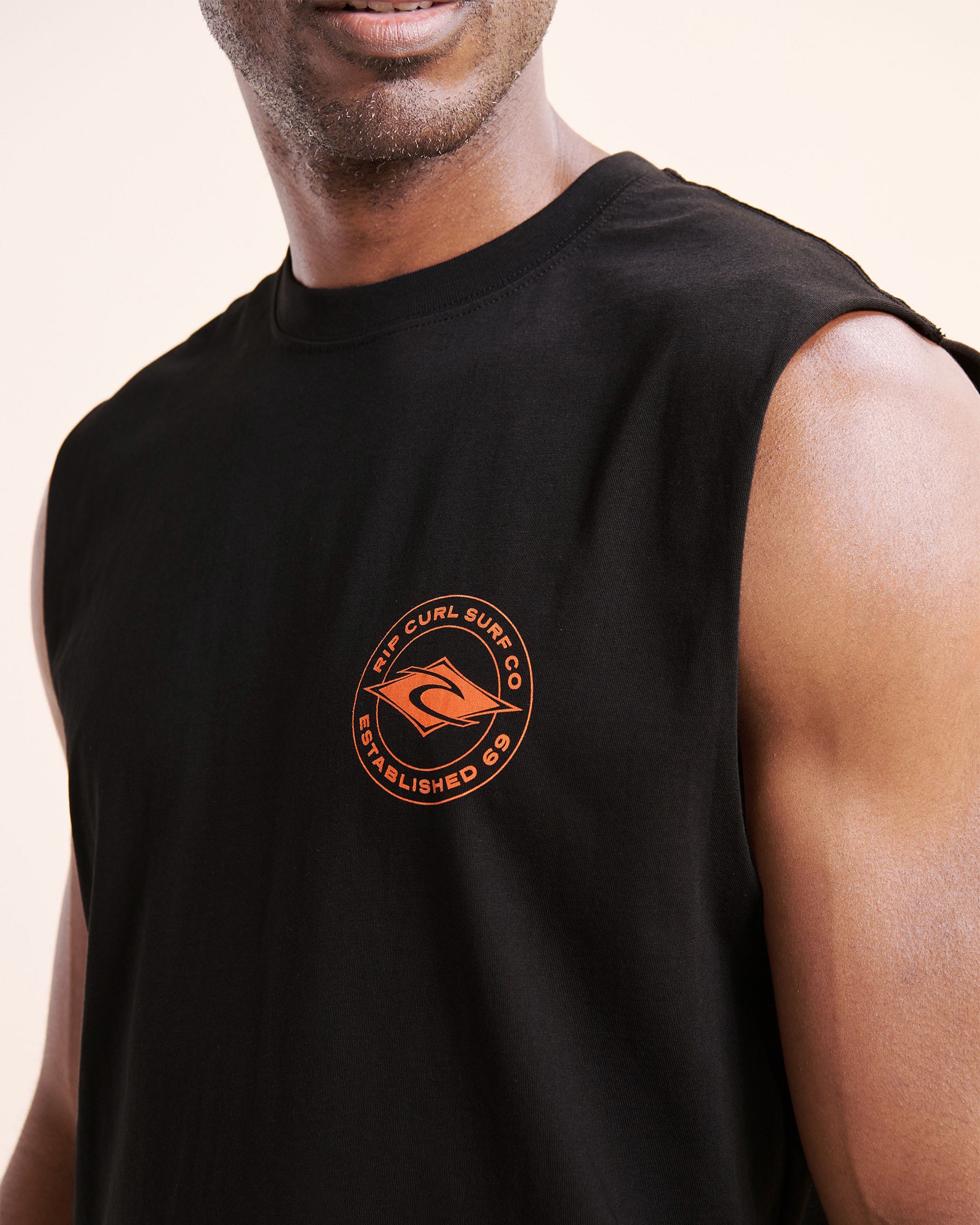 RIP CURL Camisole Staple Muscle Noir 0VAMTE - Voir3