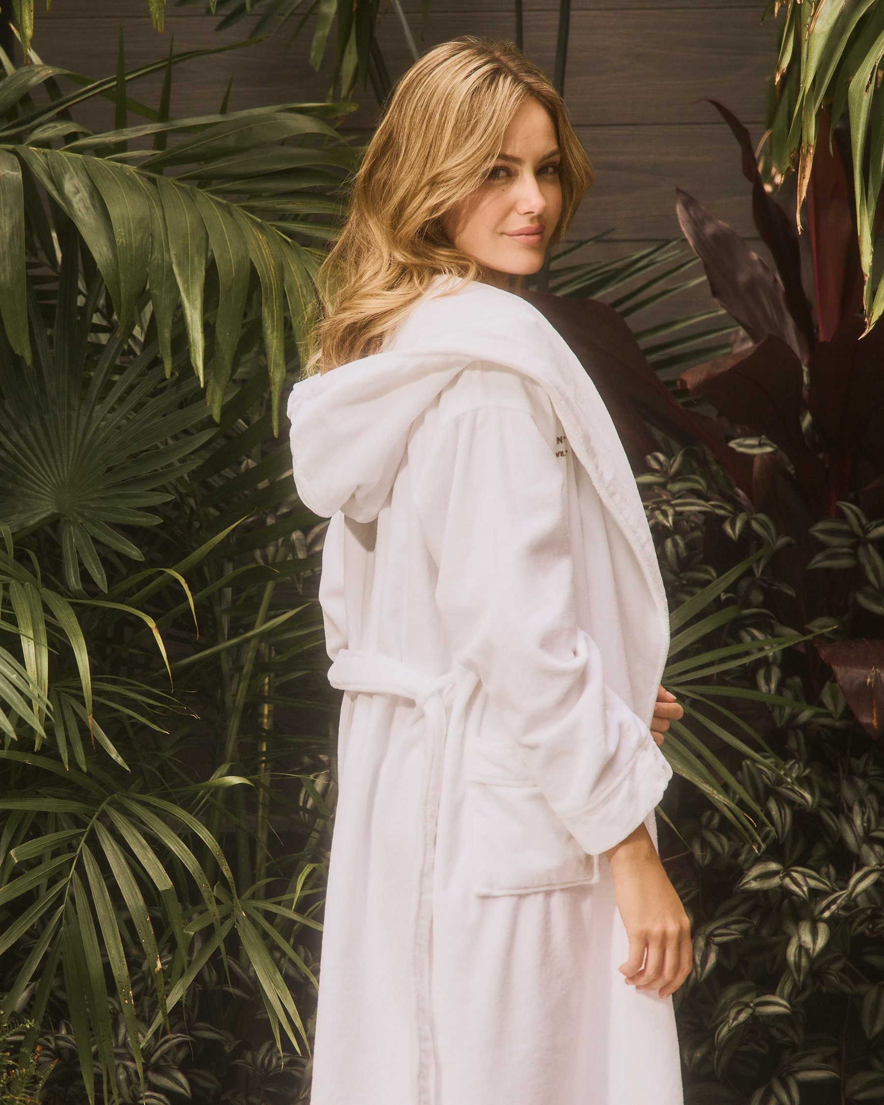 MY BIKINI STORY Cotton Bathrobe White 09200013 - View2