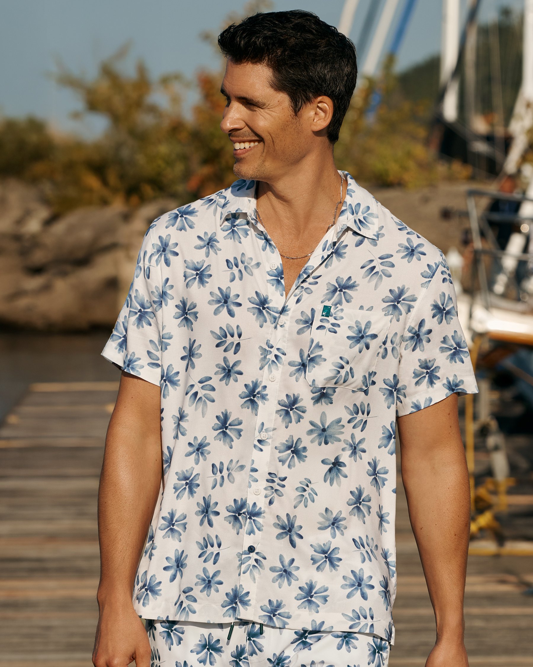 SHORELINE SEVEN Short Sleeves Shirt White 04100037 SHORELINE SEVEN Short Sleeves Shirt White 04100037 - View1