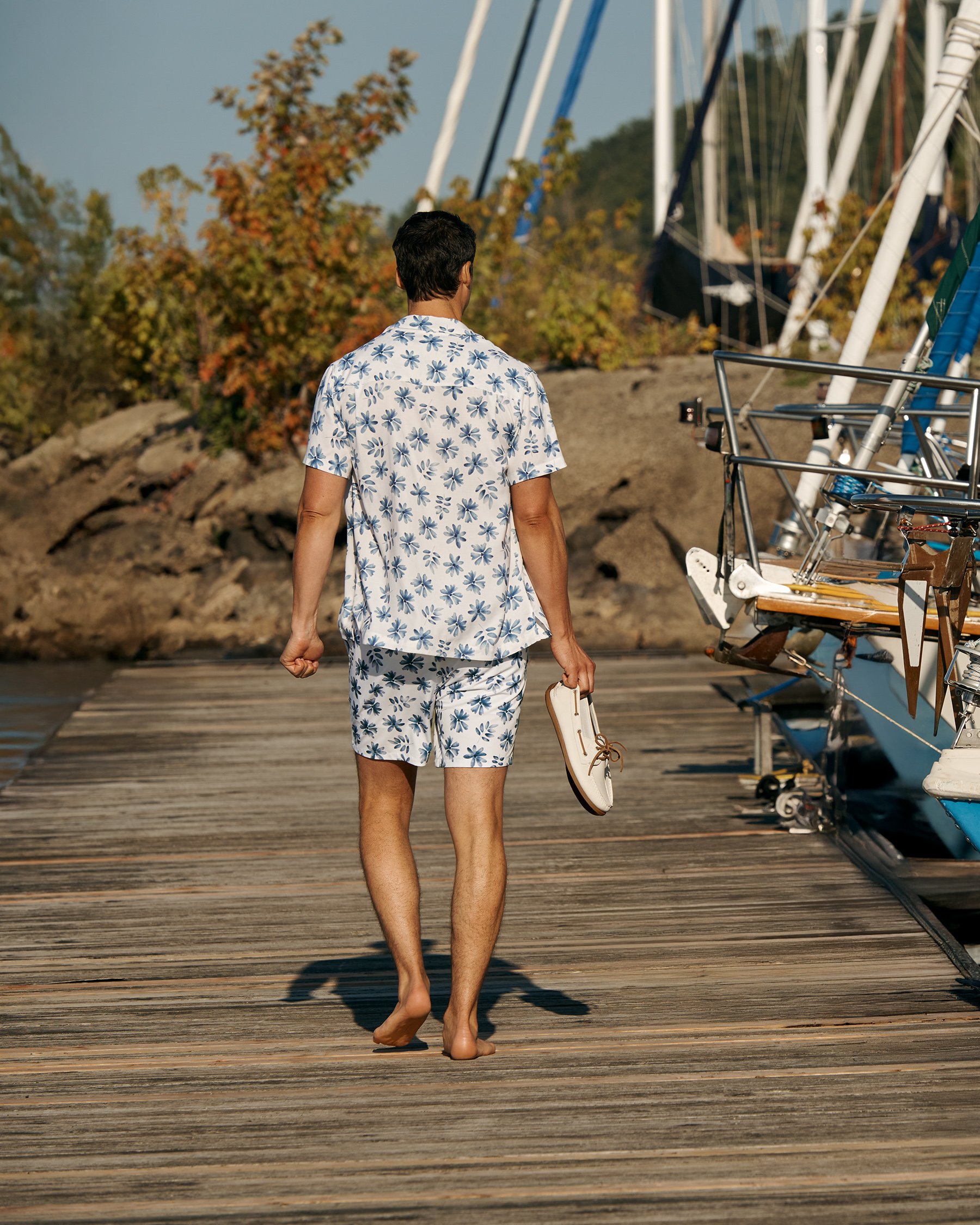 SHORELINE SEVEN Short Sleeves Shirt White 04100037 - View2