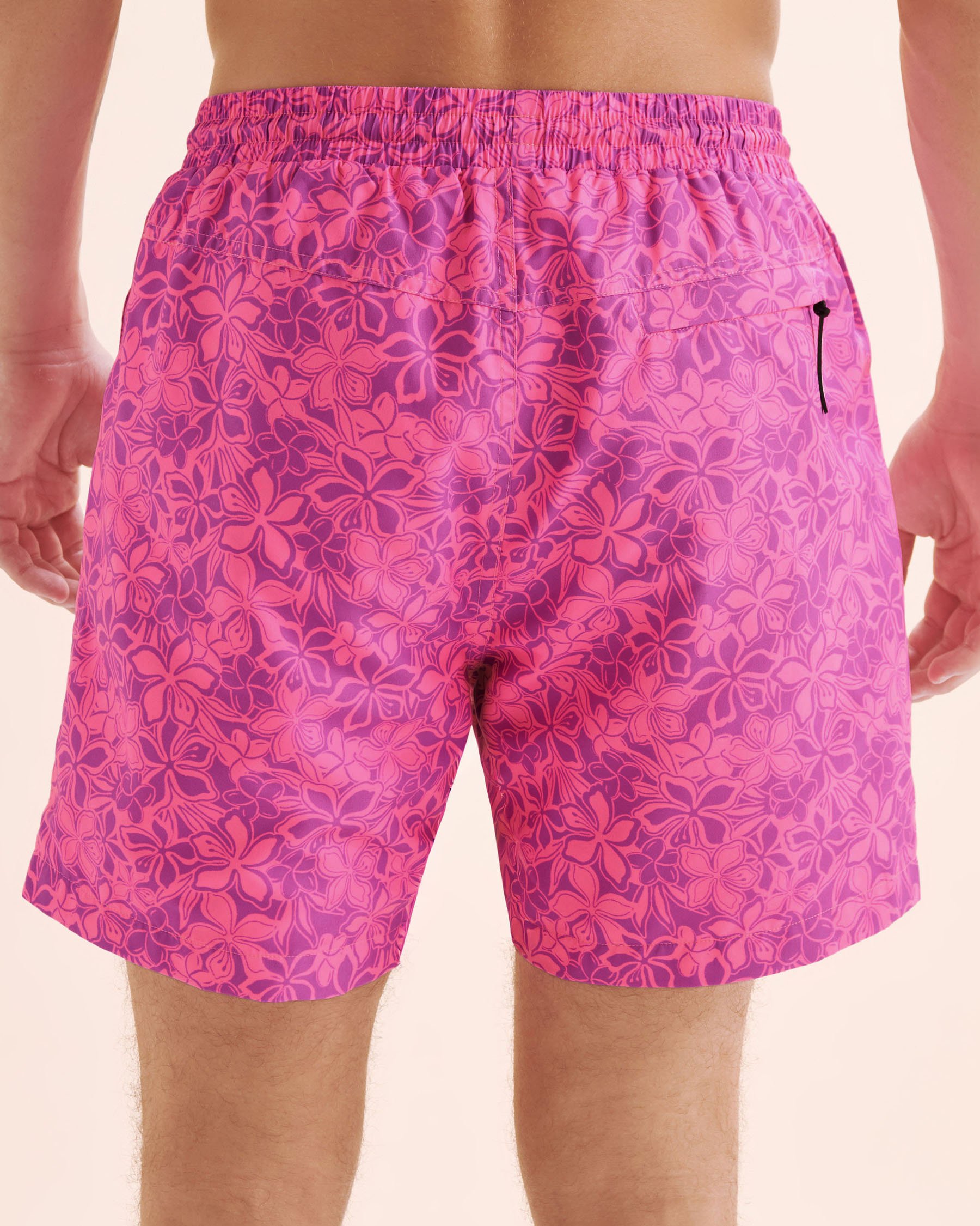 KULANI KINIS Maillot volley Bubble Berry Rose et mauve TRUNK110BUBE - View2