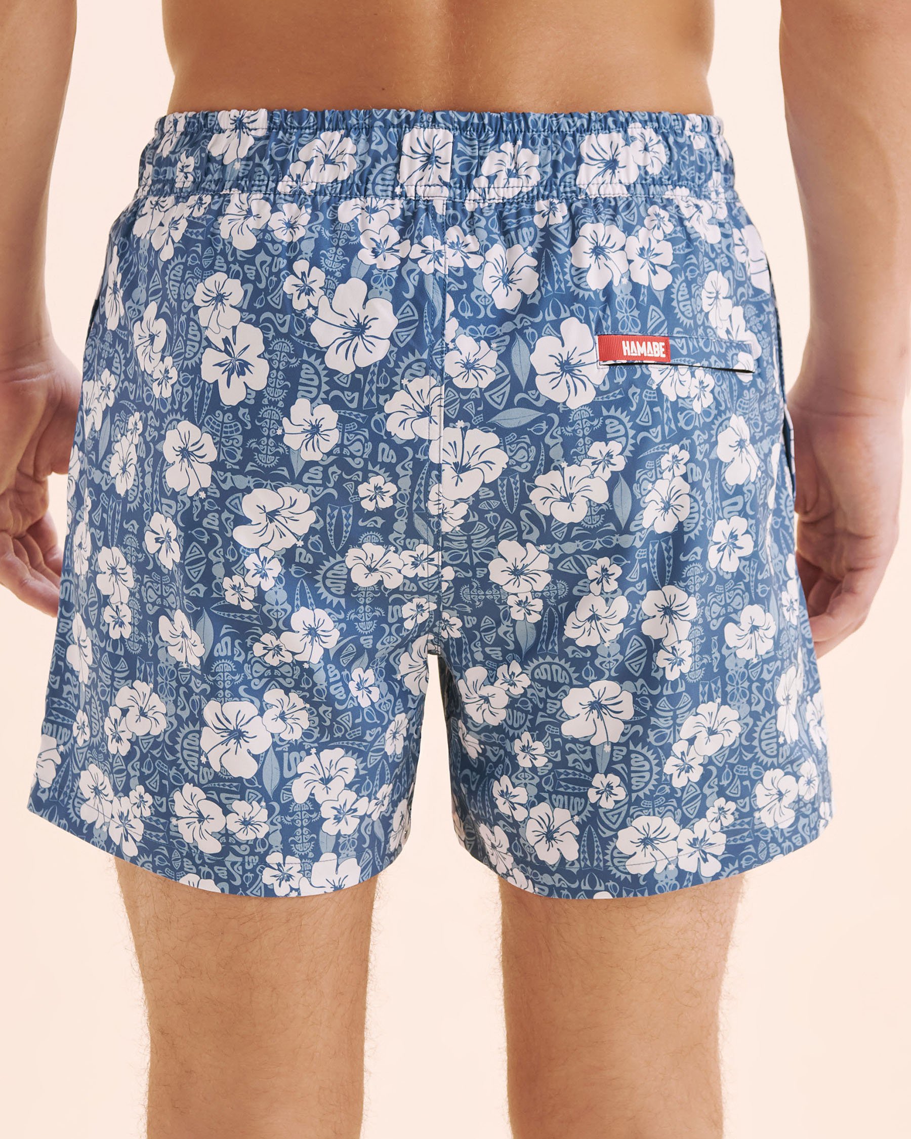 HAMABE Comfort Liner Volley Swimsuit Blue 03100061 - View2