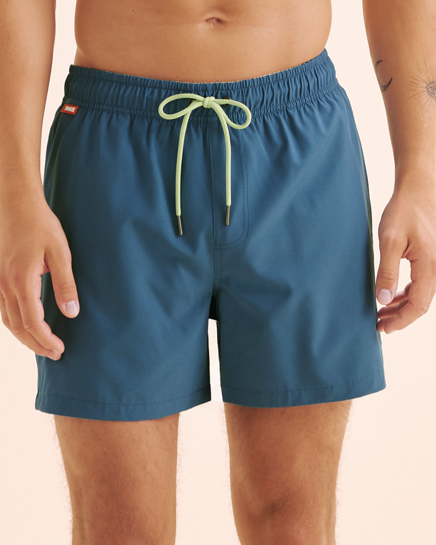 HAMABE Compression Liner Volley Swimsuit Blue 03100060 - View1