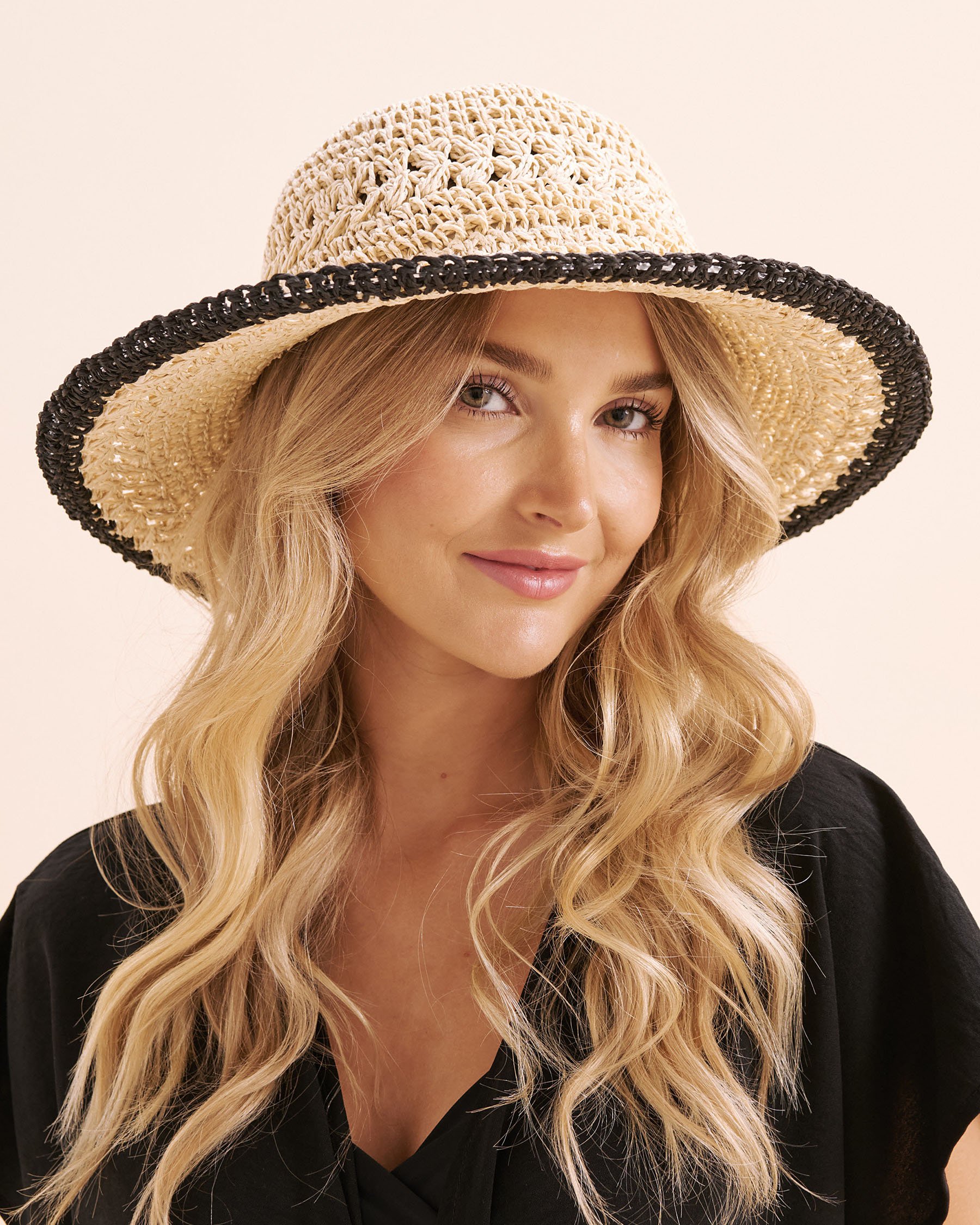 SARAJANE Chapeau en crochet Beige 25SJ3055 - View1