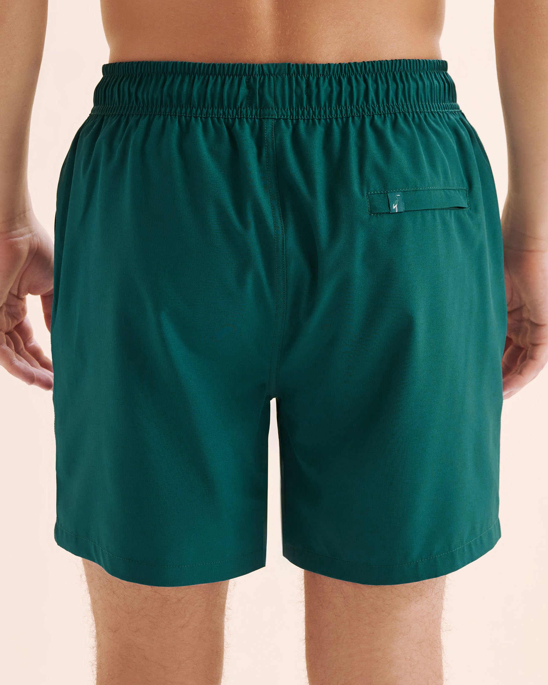 SHORELINE SEVEN Long Liner Volley Swimsuit Green 03100058 - View5