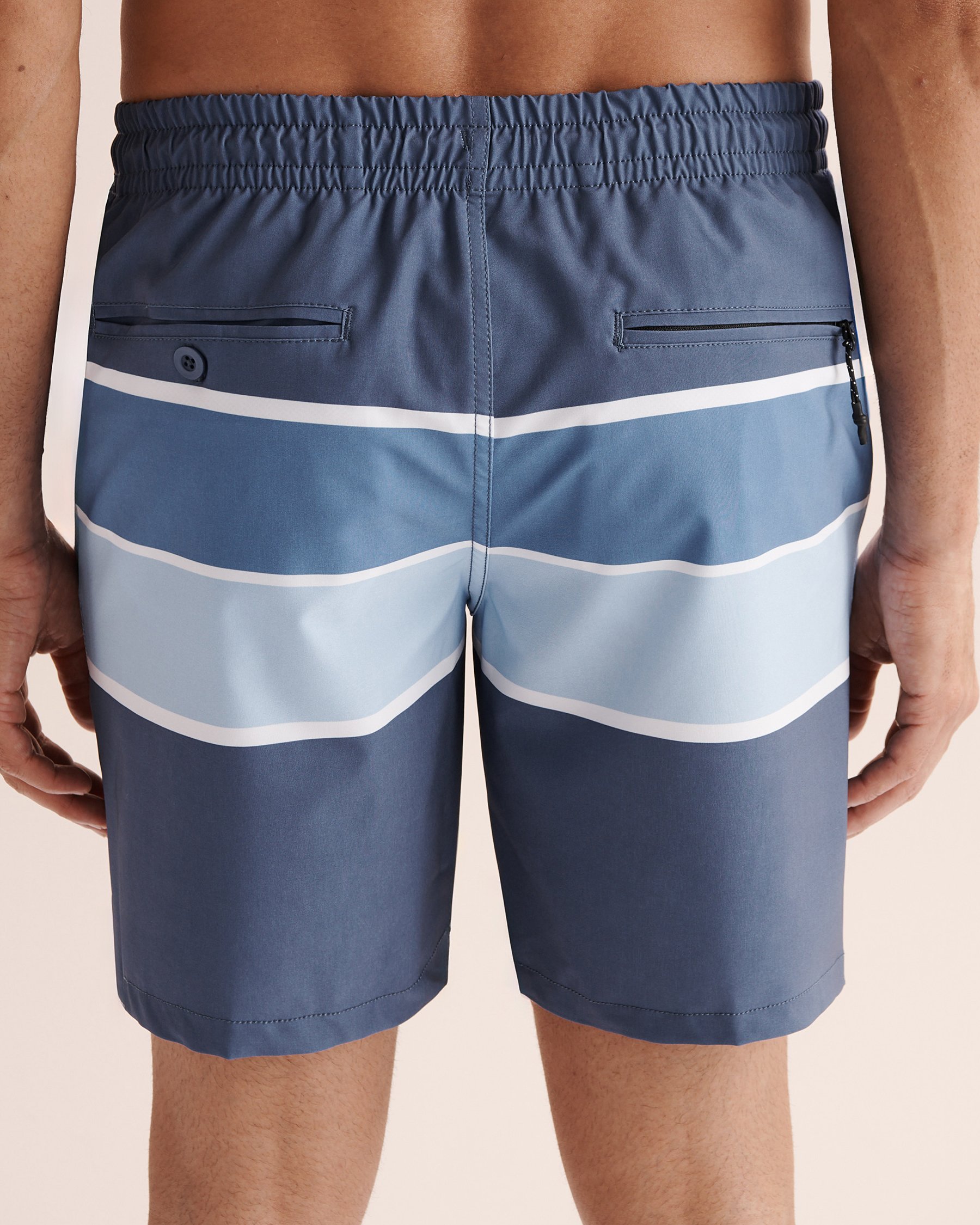 LUCKY ALOHA Maillot volley 18'' avec filet Milo Gris MLO1032 - View2