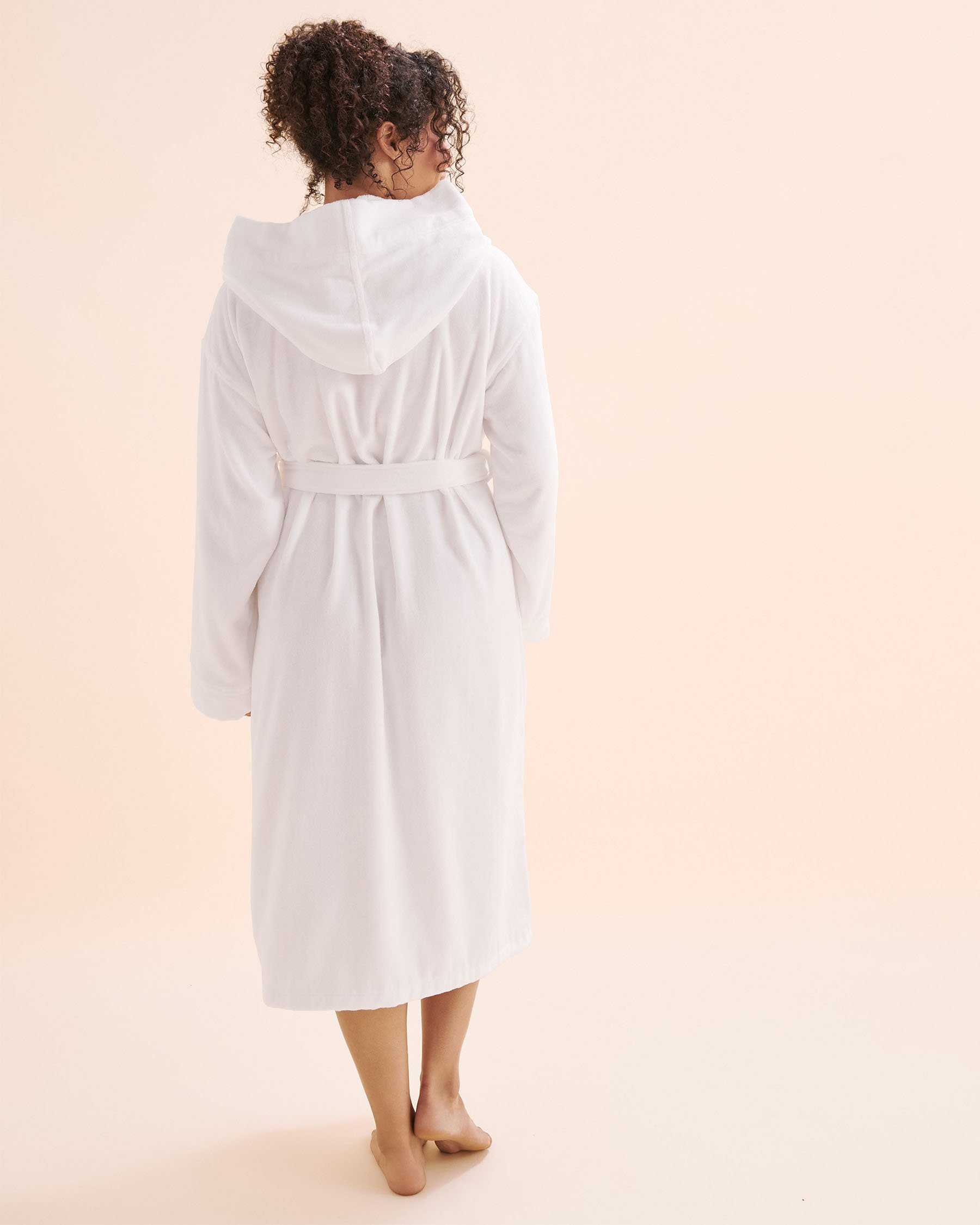 MY BIKINI STORY Cotton Bathrobe White 09200013 - View6