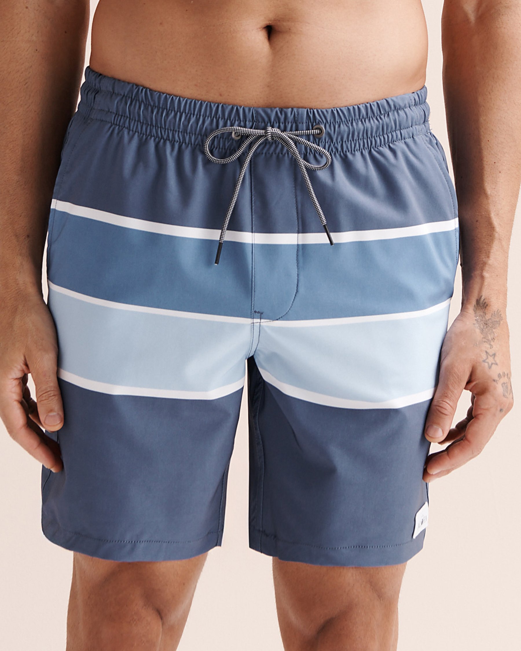 LUCKY ALOHA Maillot volley 18'' avec filet Milo Gris MLO1032 - View1