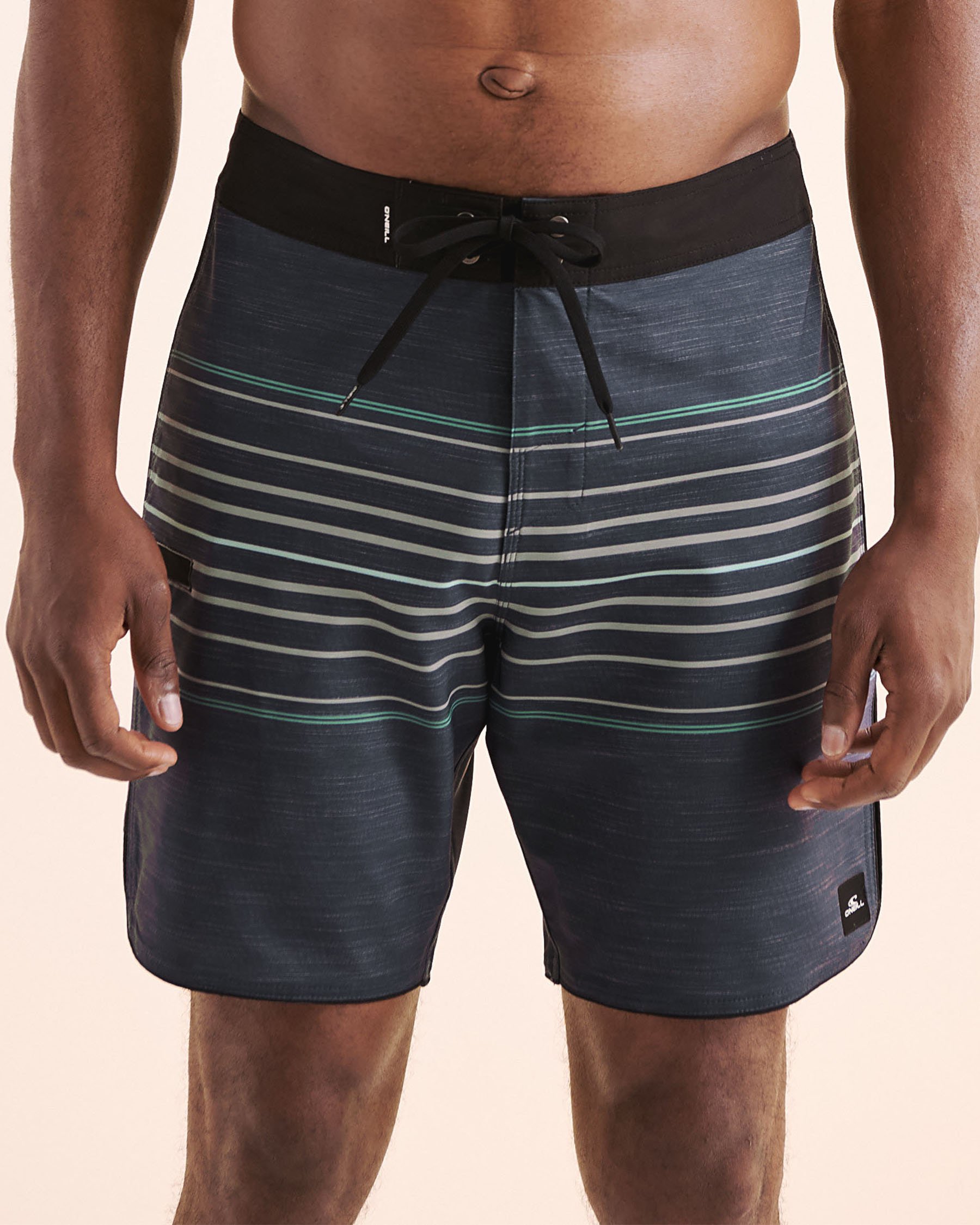 O'NEILL Hyperfreak Heat Stripe Scallop Boardshort Navy Blue SP5106032 O'NEILL Hyperfreak Heat Stripe Scallop Boardshort Navy Blue SP5106032 - View1