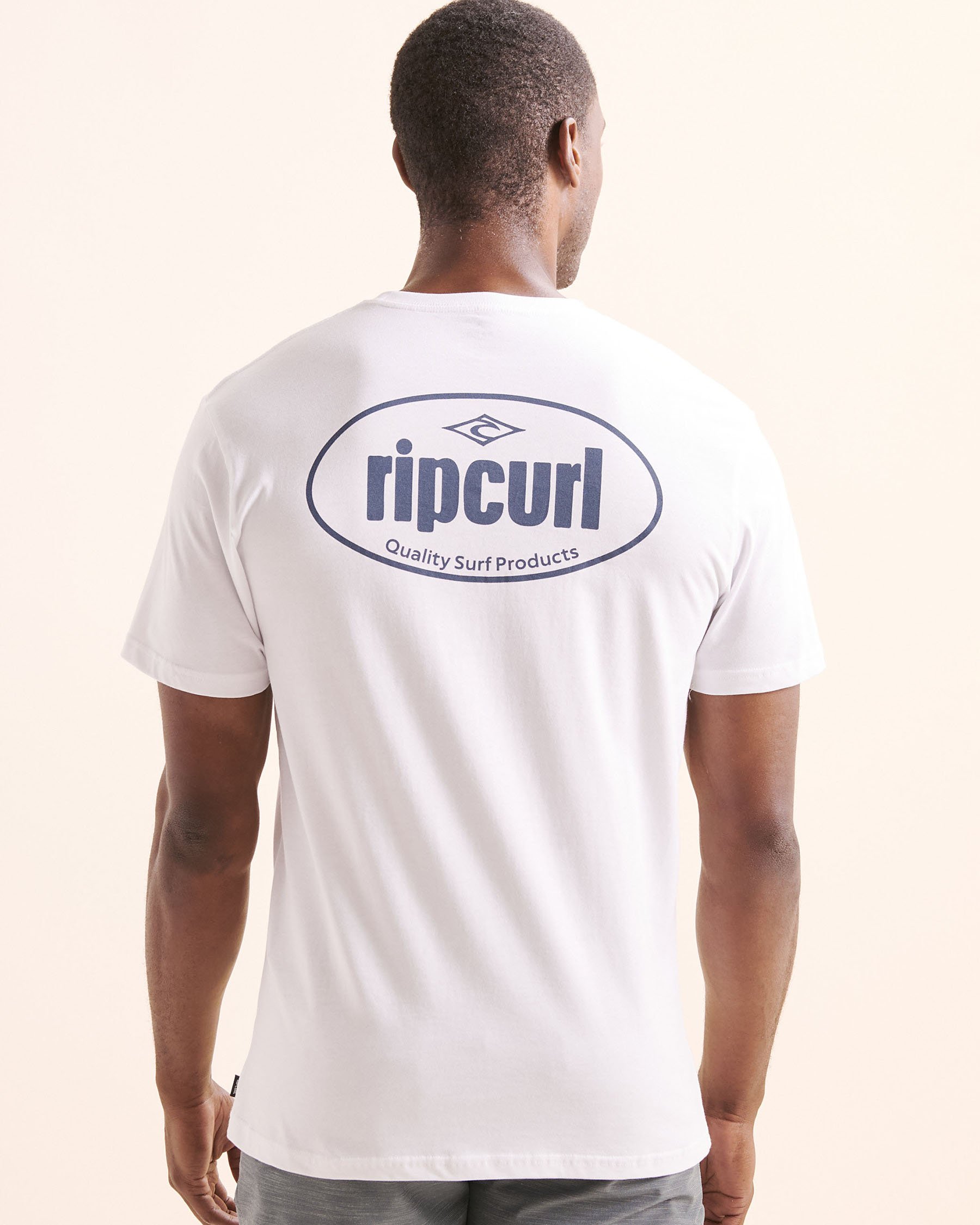 RIP CURL Everyday T-shirt White 0UPMTE RIP CURL Everyday T-shirt White 0UPMTE - View2