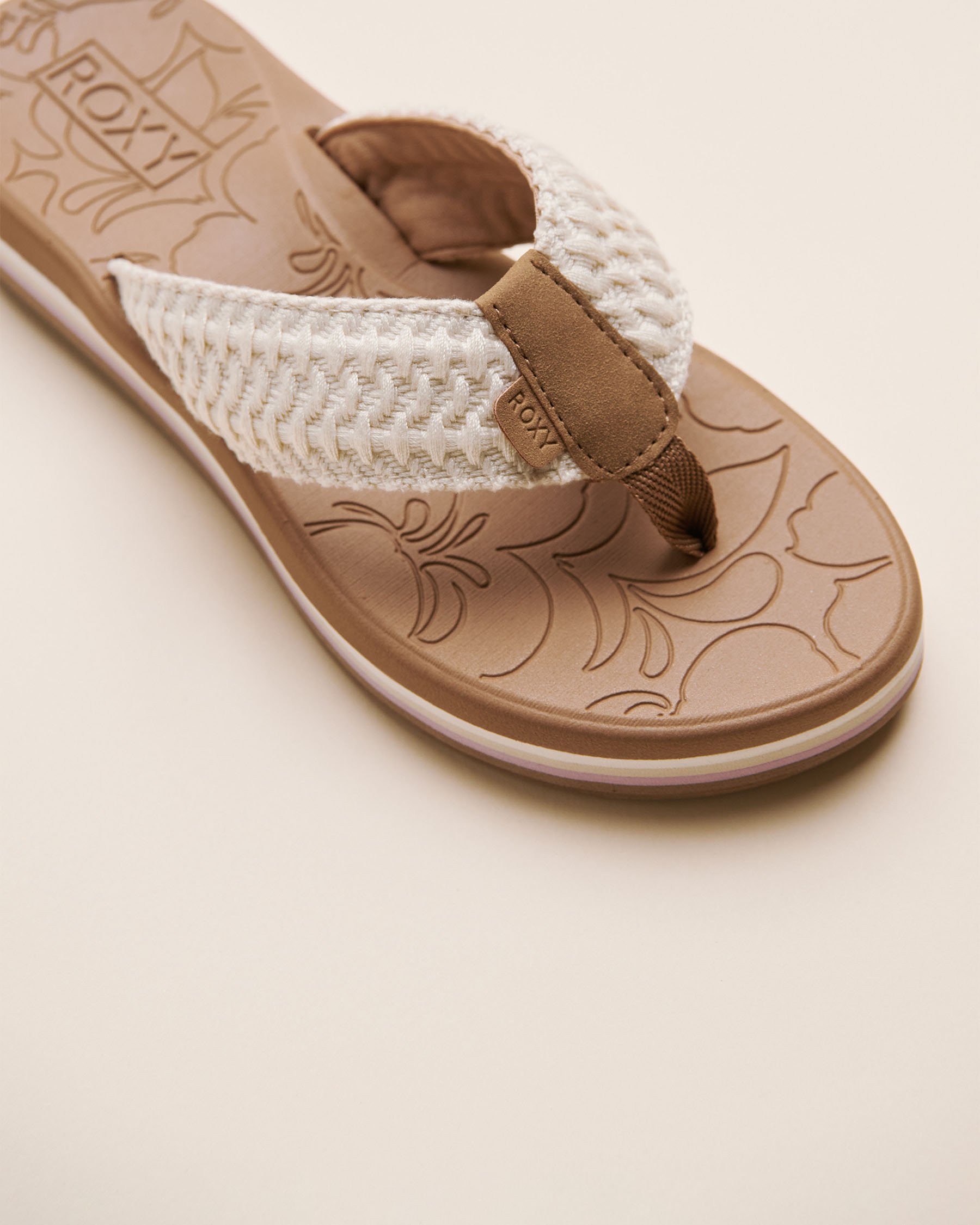 ROXY Sandales compensées Colbee Hi Blanc Crème 14039289 - Voir4