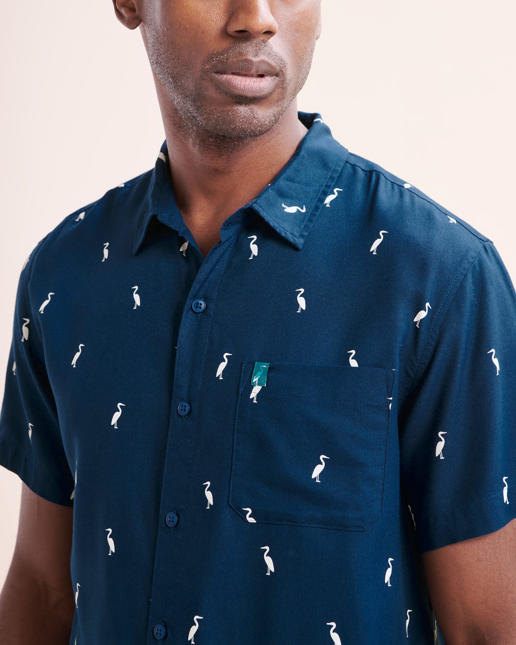 SHORELINE SEVEN Short Sleeves Shirt Poseidon blue 04100037 - View7