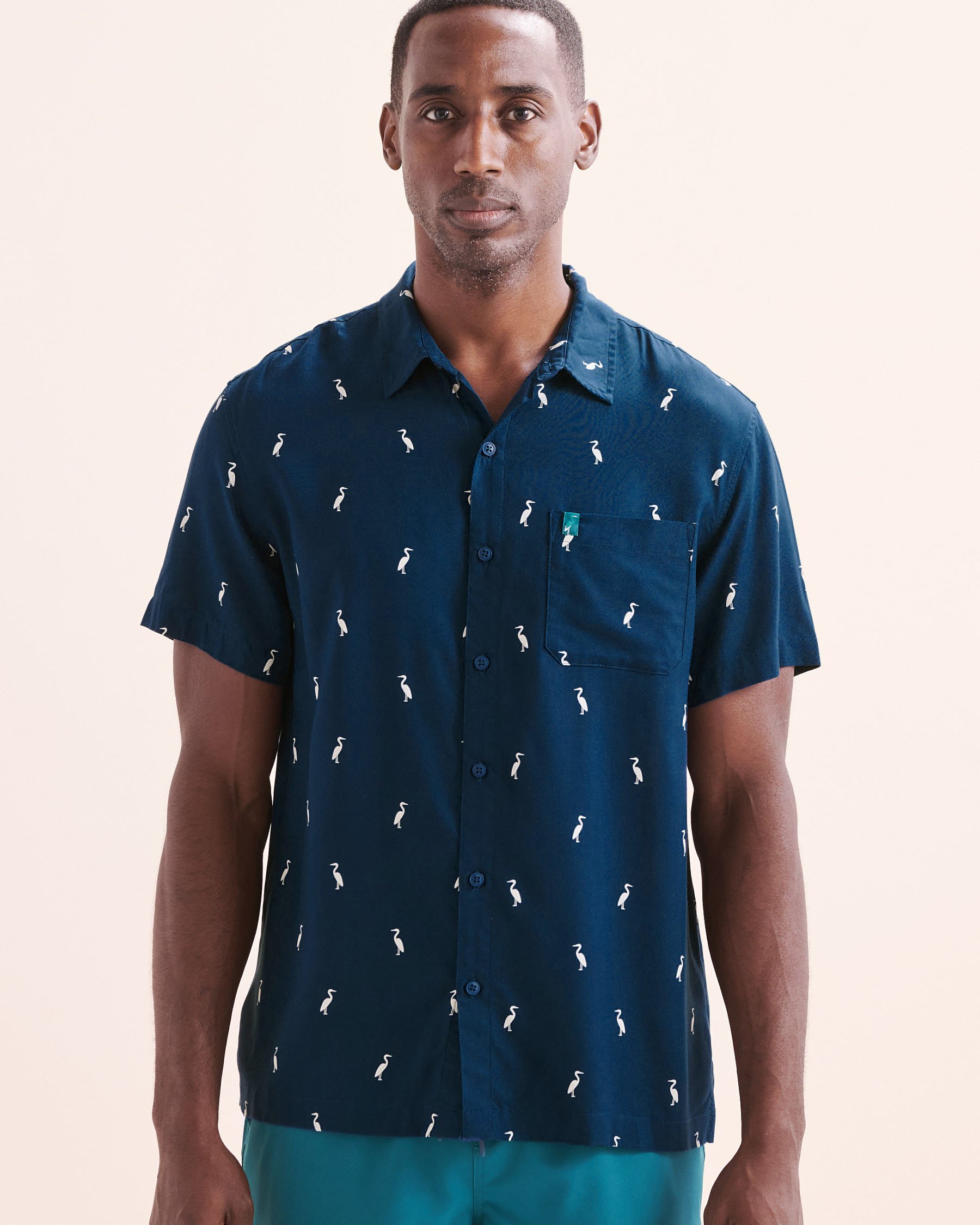 SHORELINE SEVEN Short Sleeves Shirt Poseidon blue 04100037 - View8