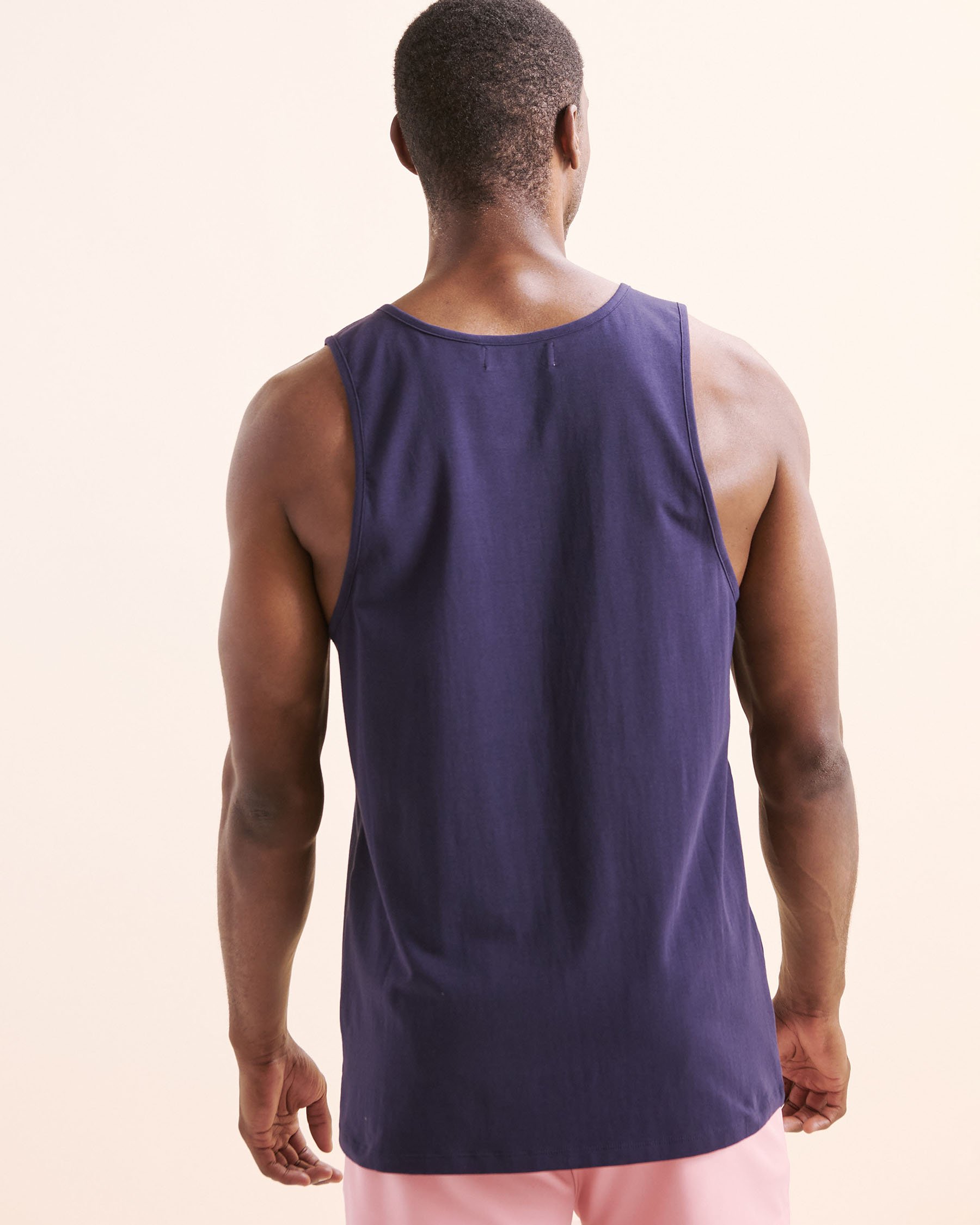 HAMABE Tank Top Maritime Blue 04100038 - View2