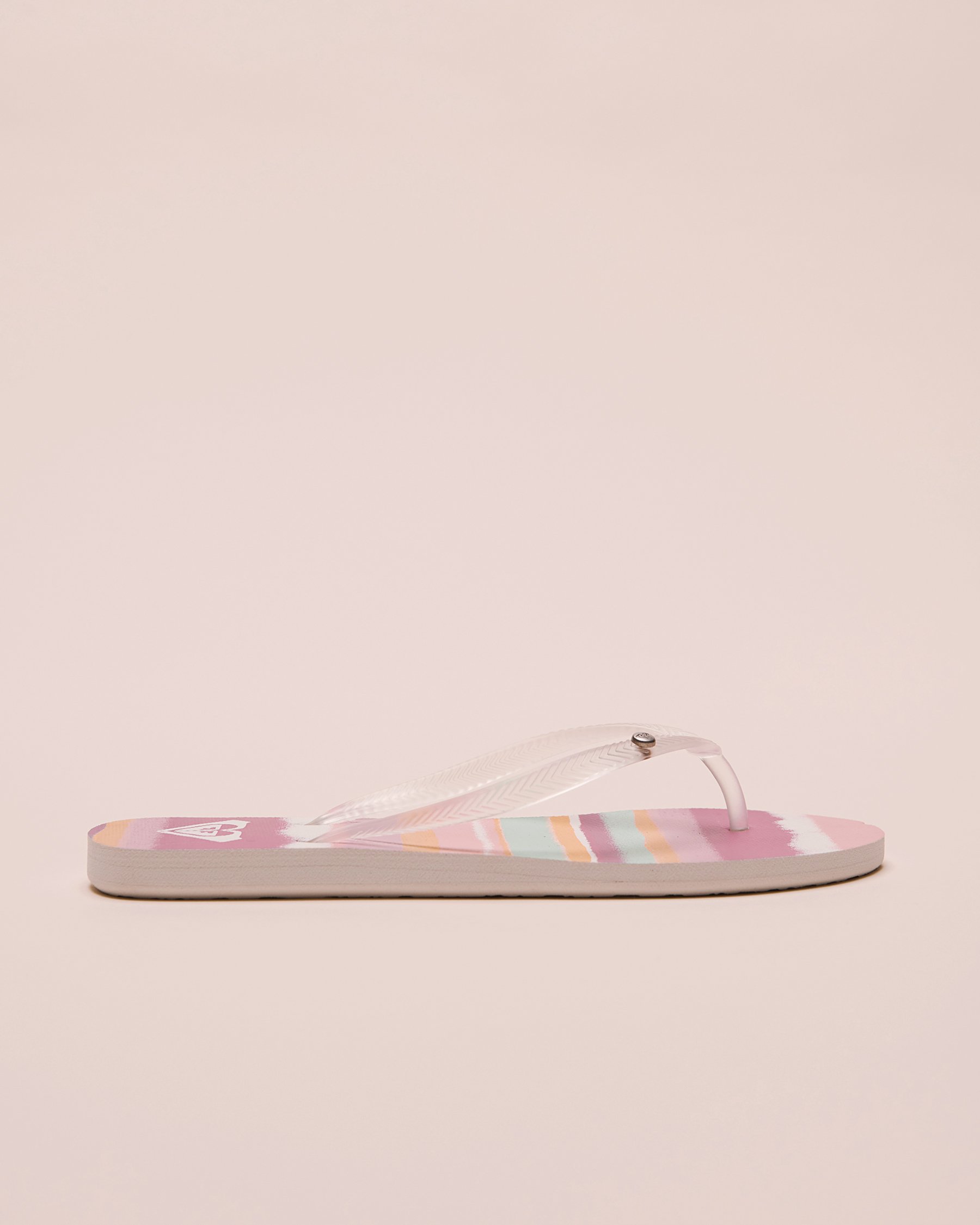 ROXY Bermuda Print Flip-Flops Rosebud 13869568 - View2