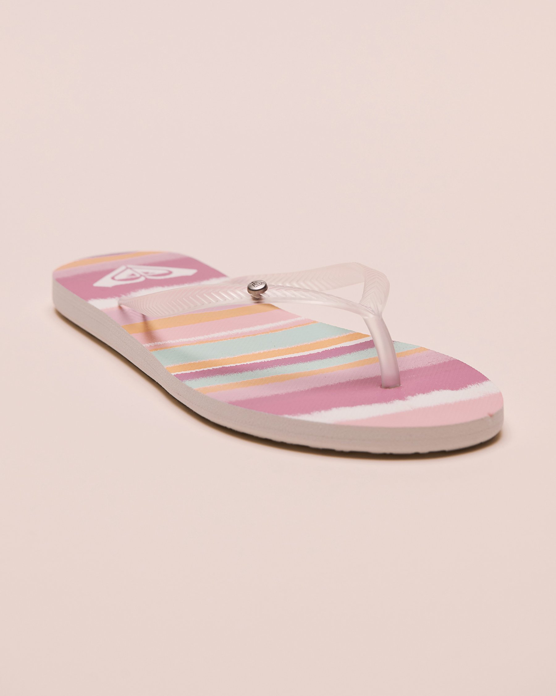 ROXY Bermuda Print Flip-Flops Rosebud 13869568 - View5