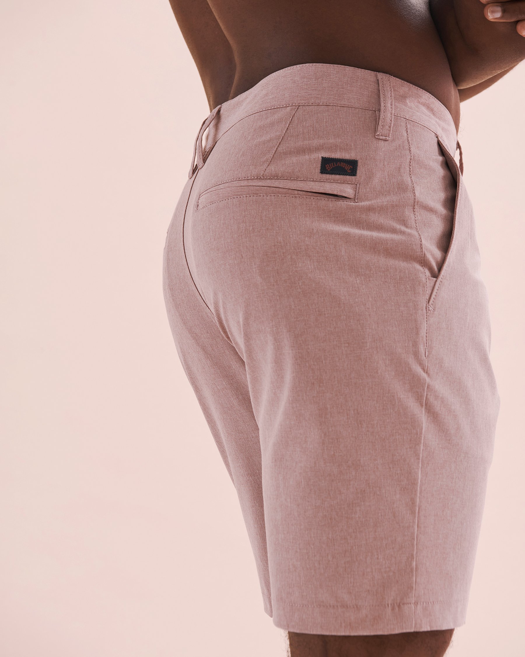 BILLABONG Short hybride Crossfire Sangria rouge ABYWS00189 - View3