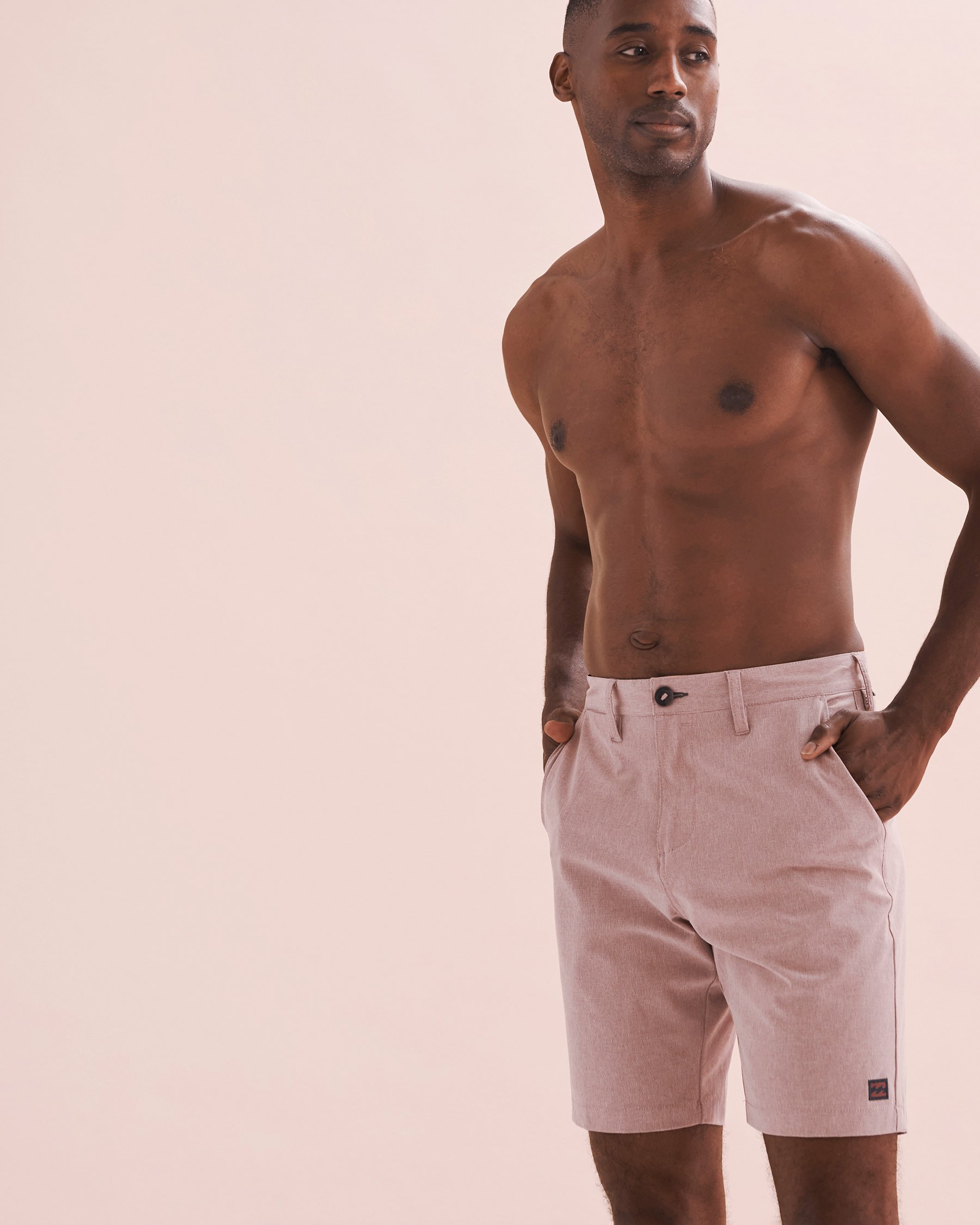 BILLABONG Short hybride Crossfire Sangria rouge ABYWS00189 - View4