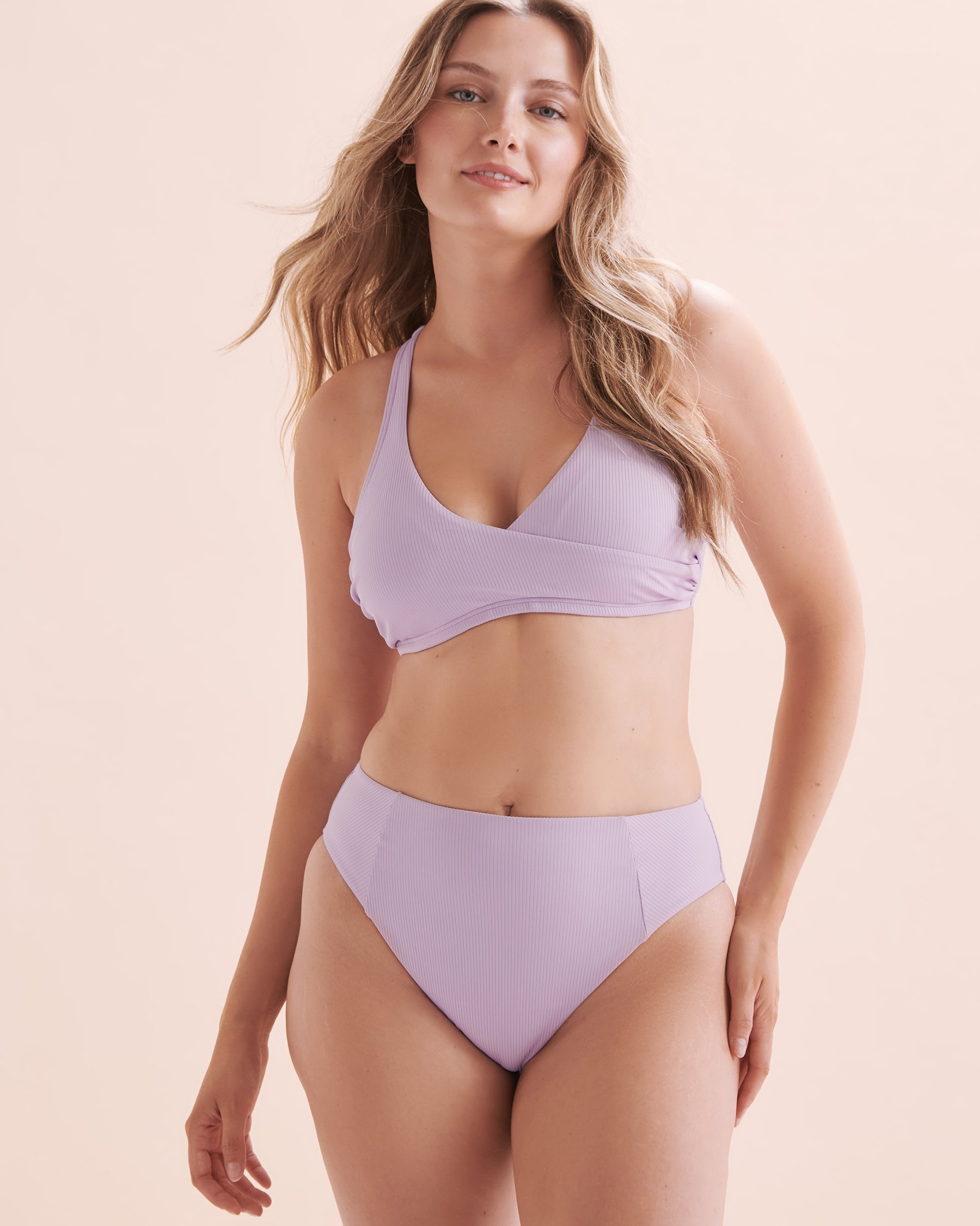 EAU DE SEA Haut de bikini bralette Lavande 01100330 - Voir5