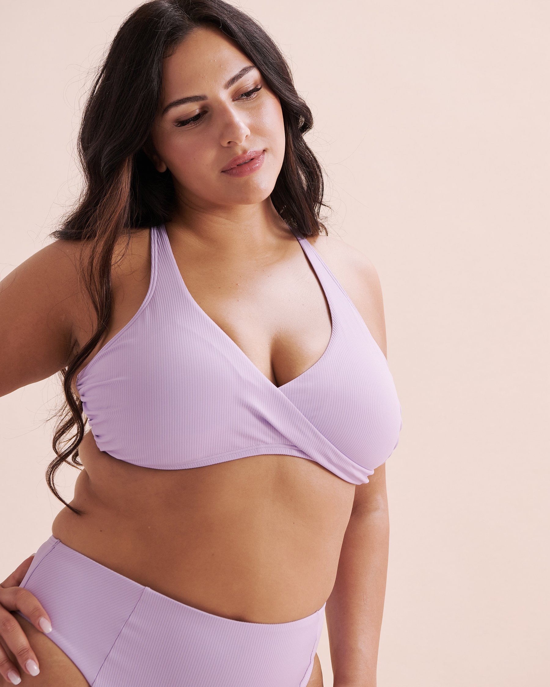 EAU DE SEA Haut de bikini bralette Lavande 01100330 - Voir14