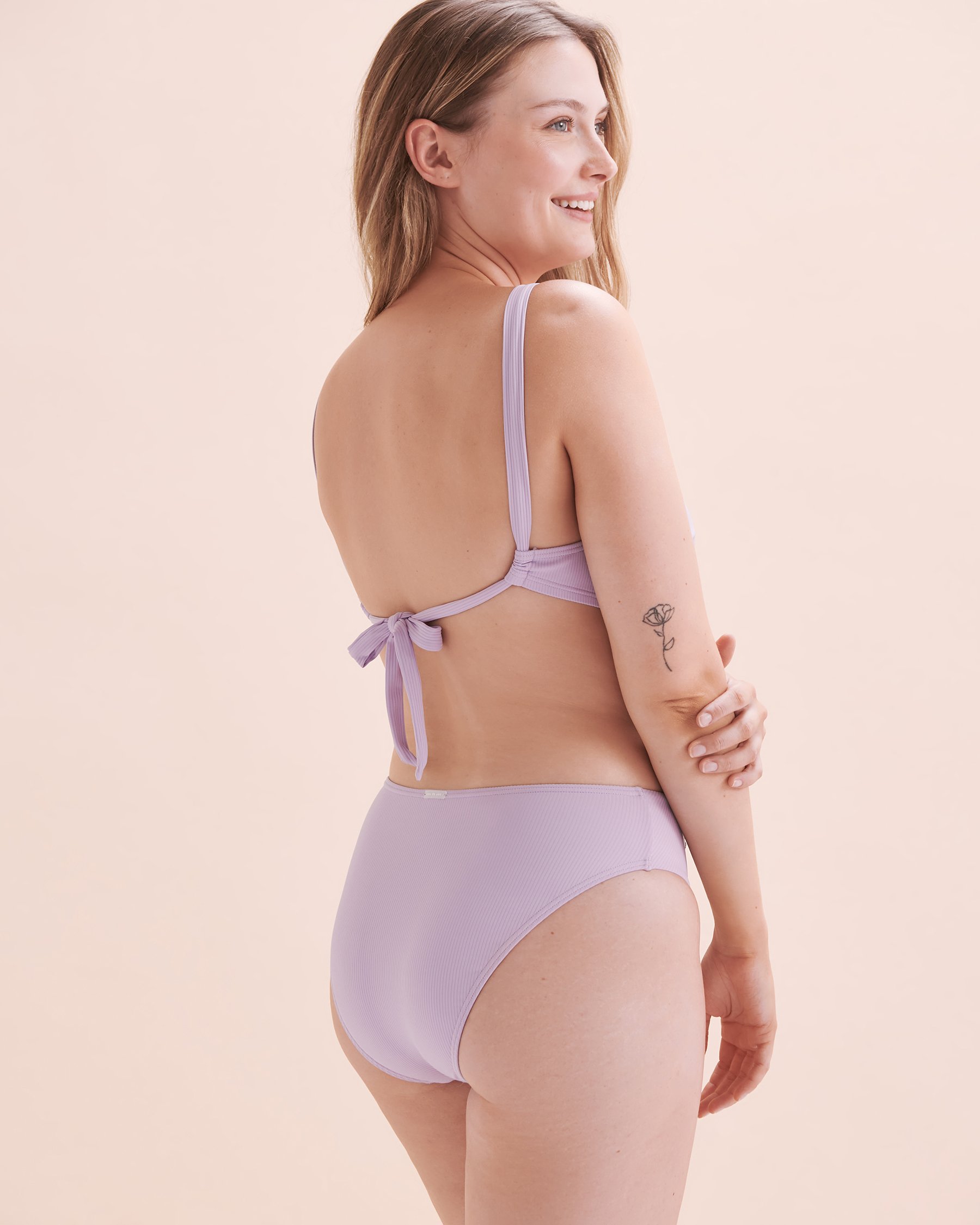 EAU DE SEA Haut de bikini bralette Lavande 01100330 - Voir7