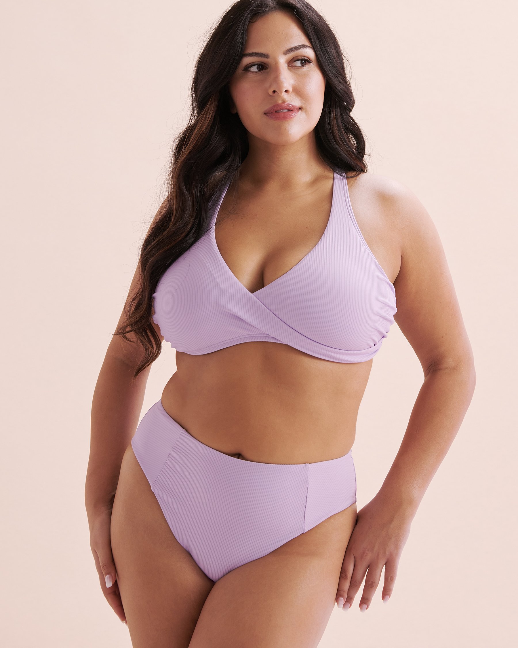 EAU DE SEA Haut de bikini bralette Lavande 01100330 - Voir10