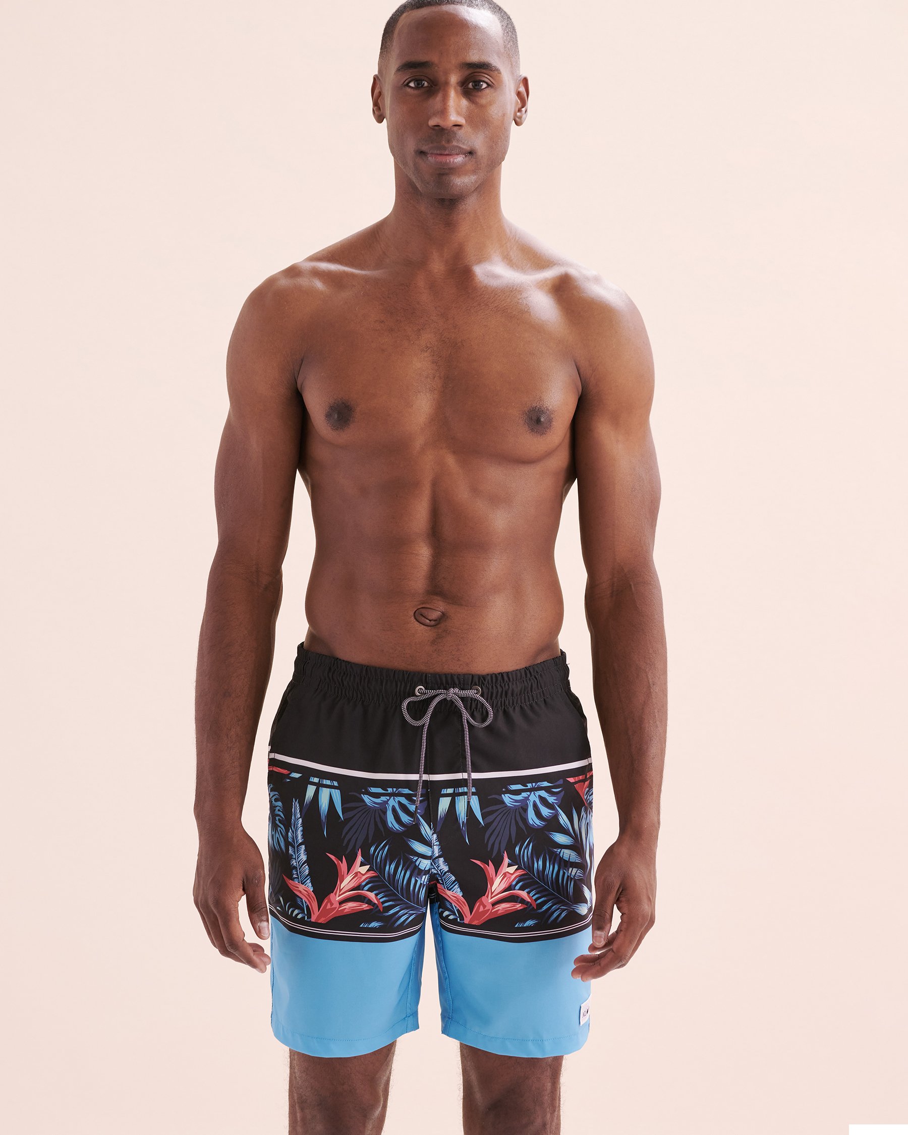 LUCKY ALOHA Maillot volley Epic Noir et bleu EPC1052 - View5