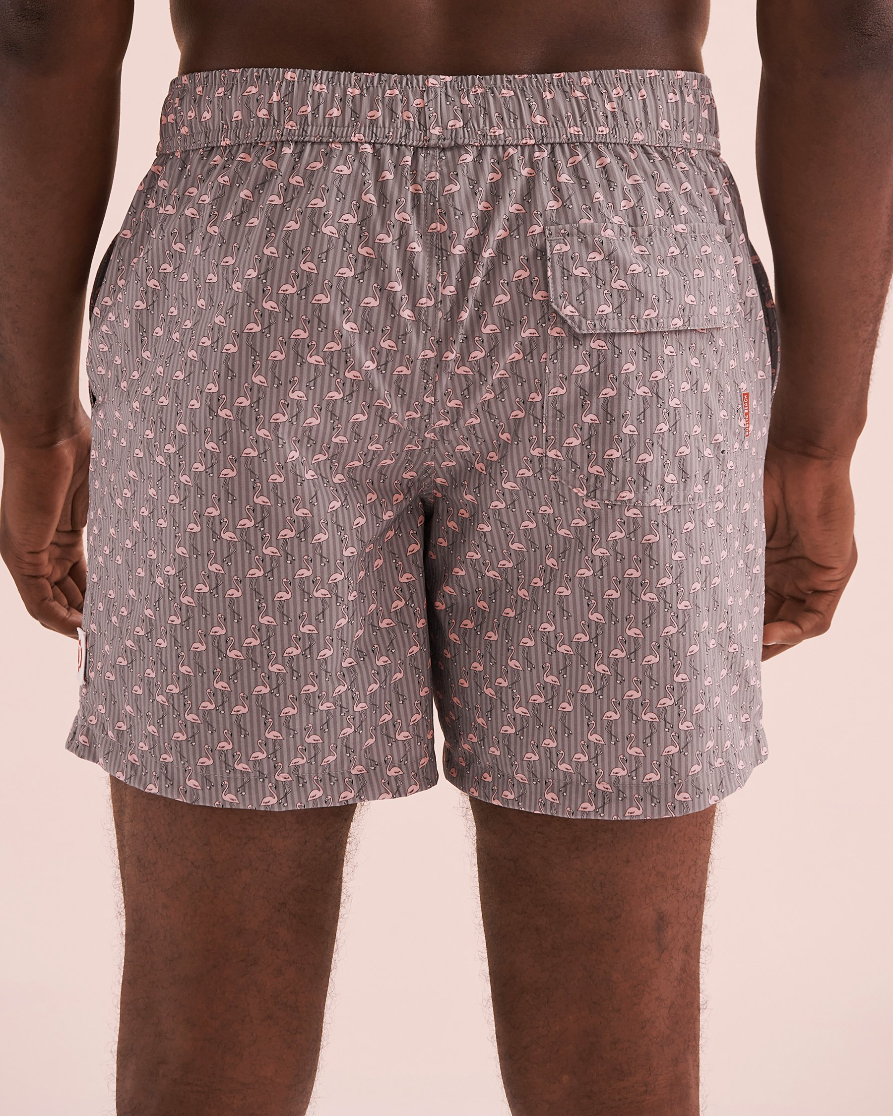 PUBLIC BEACH Maillot volley Flamingo Gris PB7610BIK - Voir3