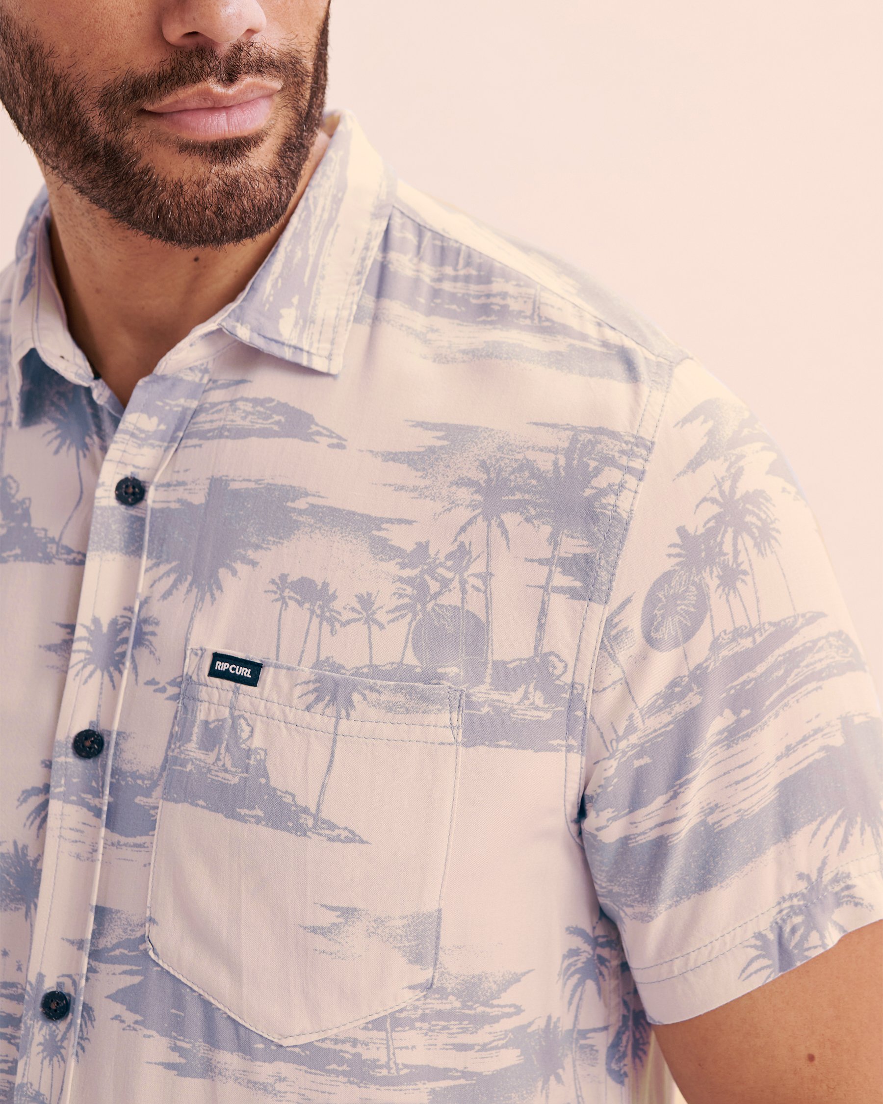 RIP CURL Chemise manches courtes Fun Times Blanc 03QMSH - View3