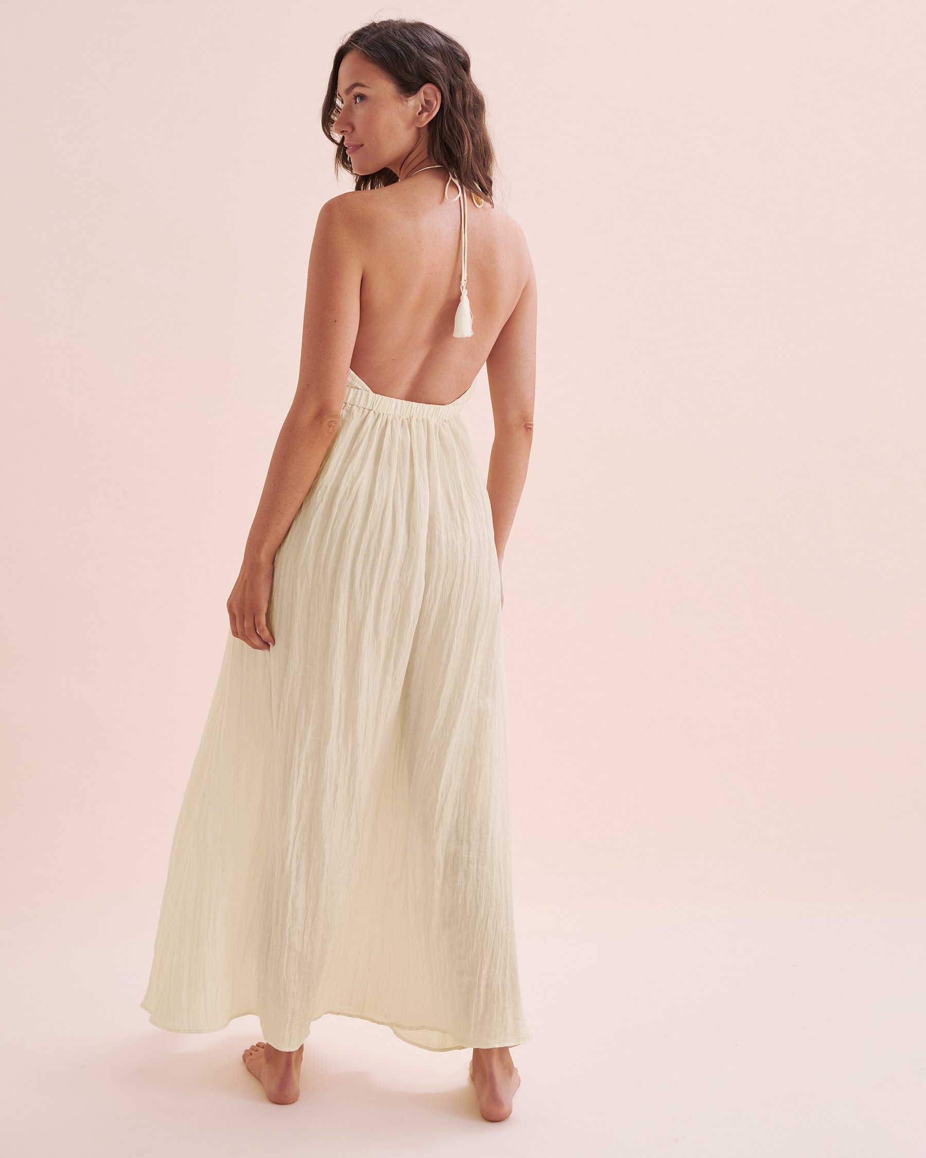 IBIZA BY ANNE COLE Robe longue à bijoux Mirage Blanc cassé CU12965 - Voir5