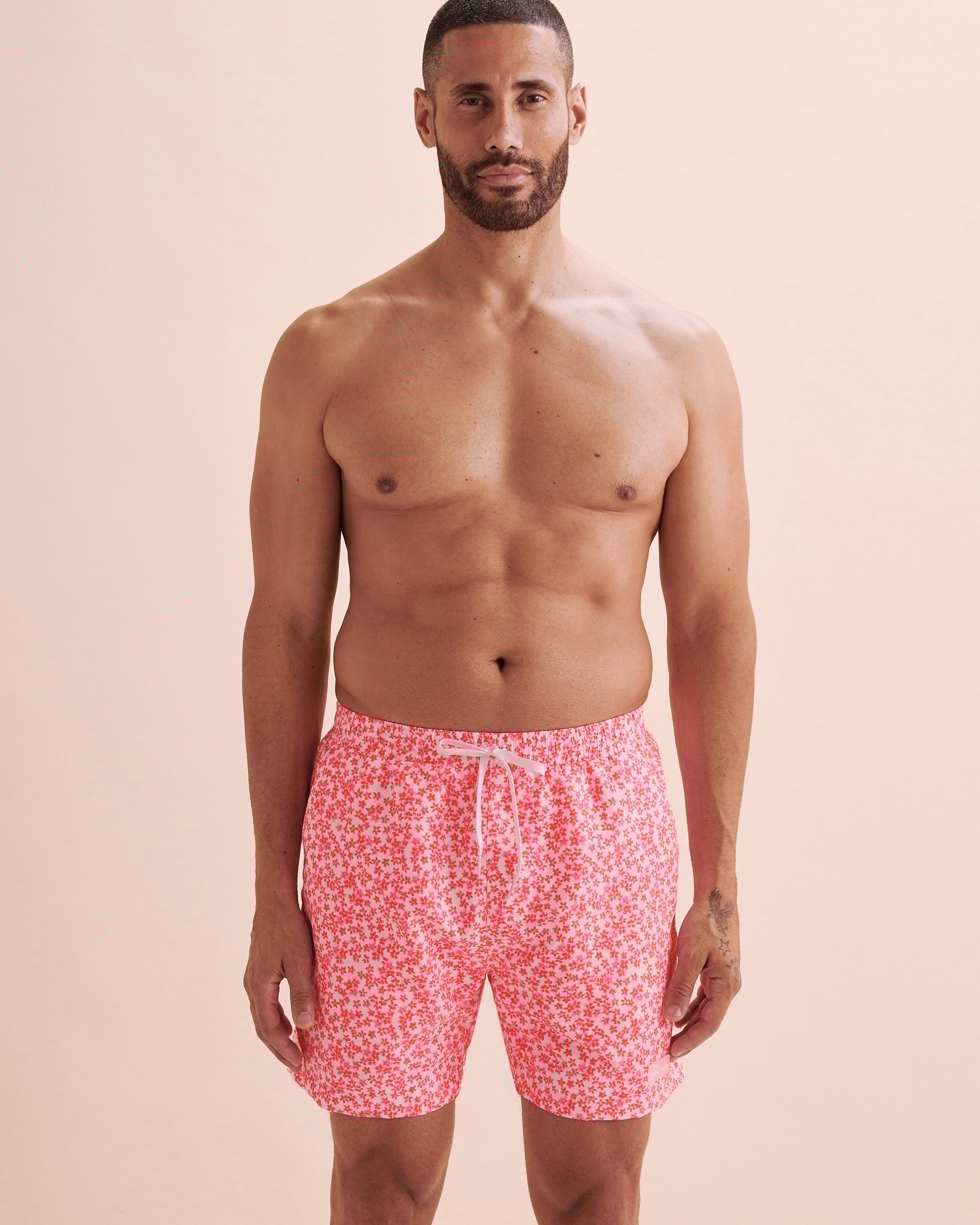 KULANI KINIS Lovebug Volley Swimsuit Lovebug Pink TRUNK110LBUG - View9