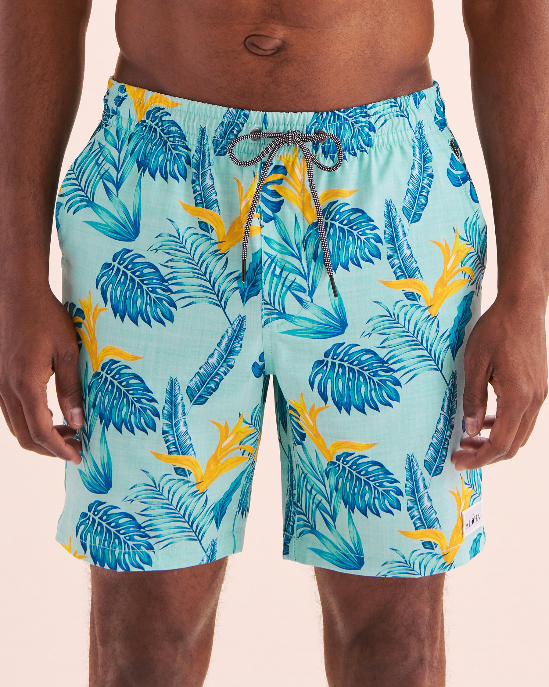 LUCKY ALOHA Maillot volley Tubos Bleu TBS1715 - Voir1