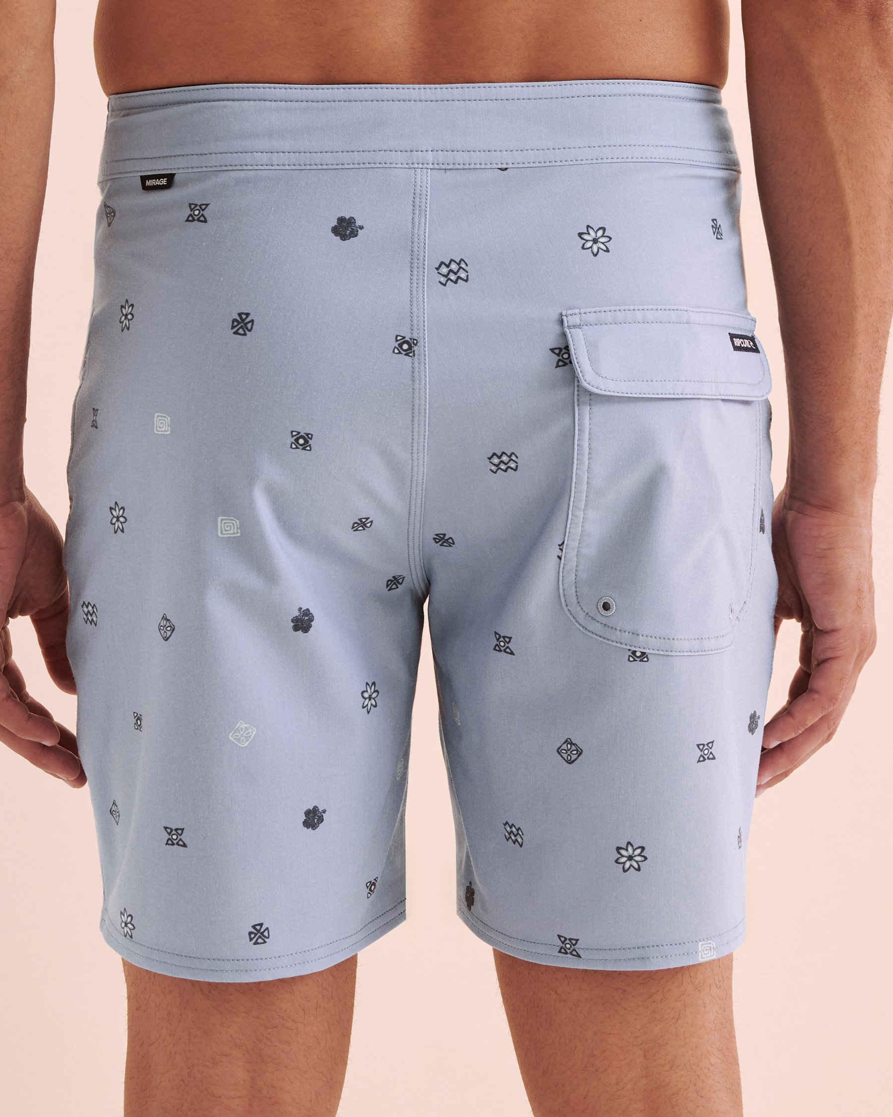 RIP CURL Mirage Hoffman Breezer Boardshort Swimsuit Light Blue 0A4MBO - View2