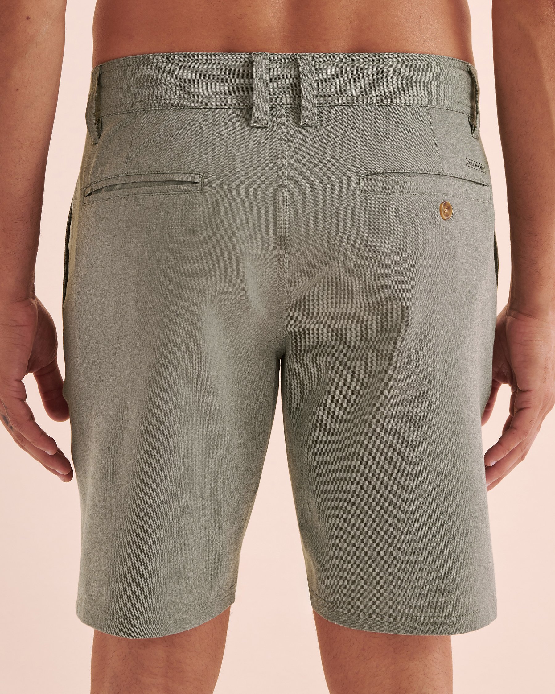 O'NEILL Reserve Light Check Hybrid Shorts Dark Olive Green SP318A006 - View2