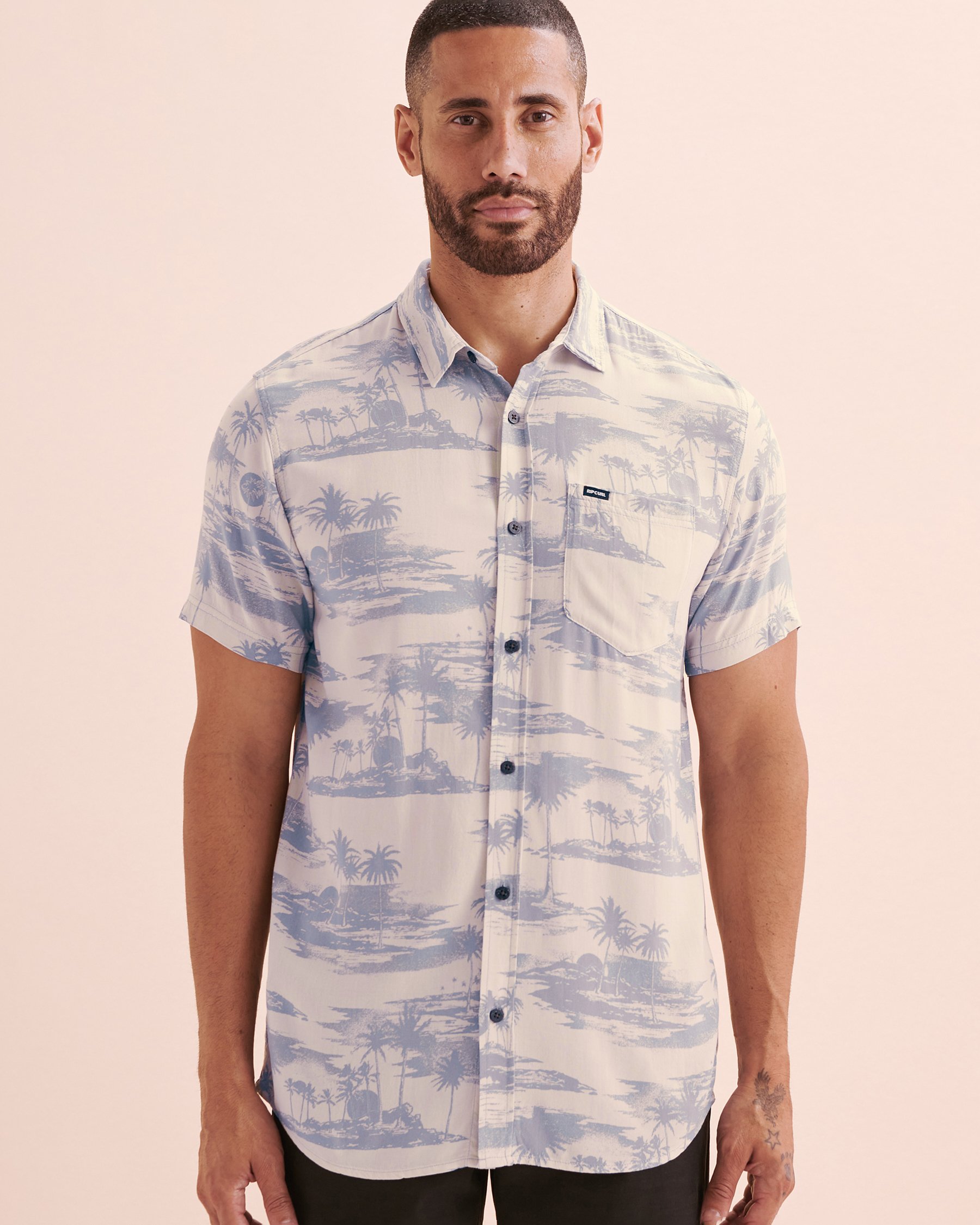 RIP CURL Chemise manches courtes Fun Times Blanc 03QMSH - Voir4