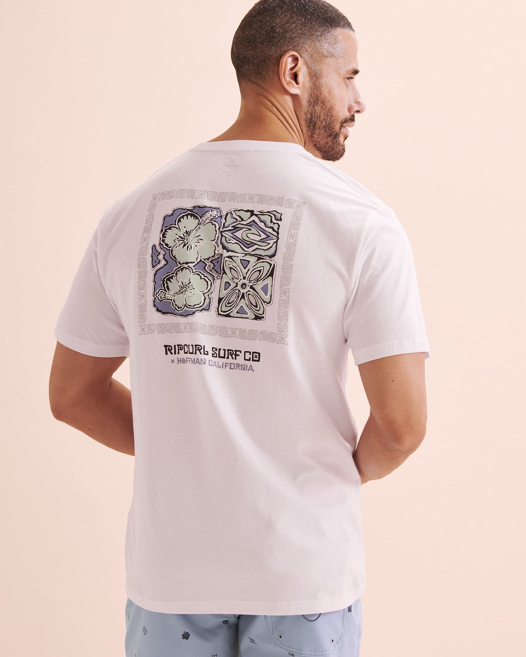 RIP CURL T-shirt Hoffman Classics Blanc 0KNMTE - View2