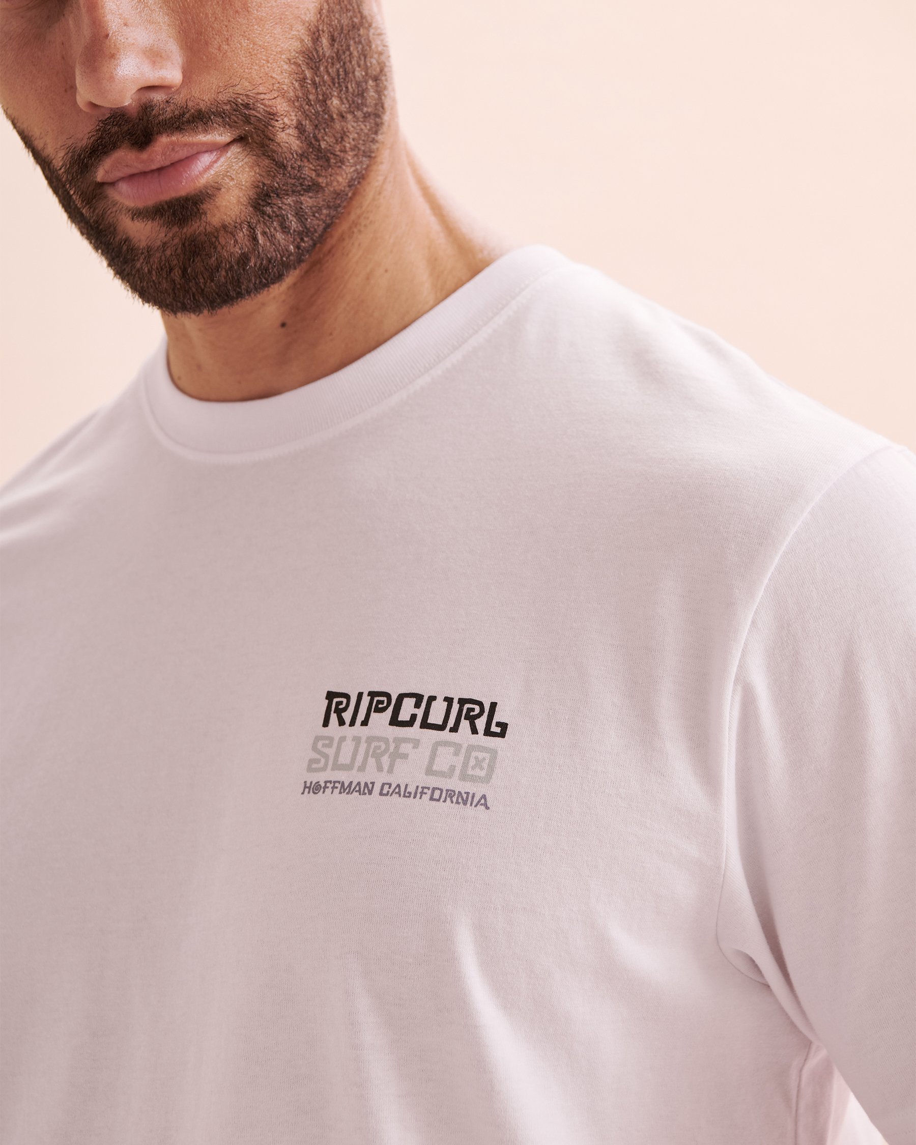 RIP CURL T-shirt Hoffman Classics Blanc 0KNMTE - View4