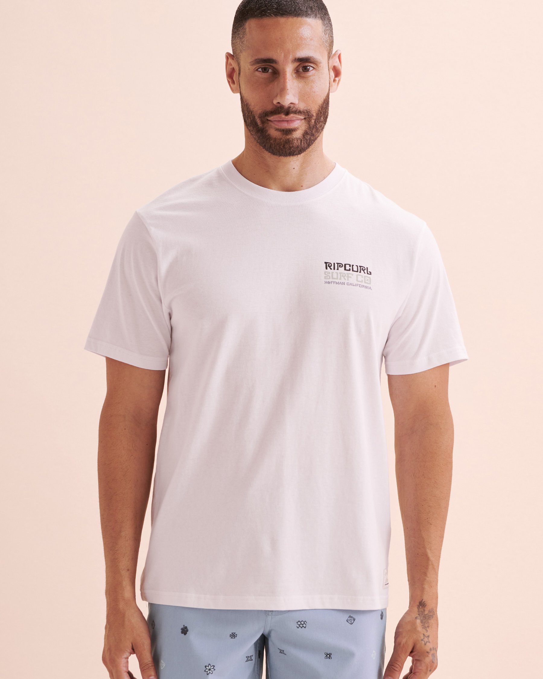 RIP CURL T-shirt Hoffman Classics Blanc 0KNMTE - View5