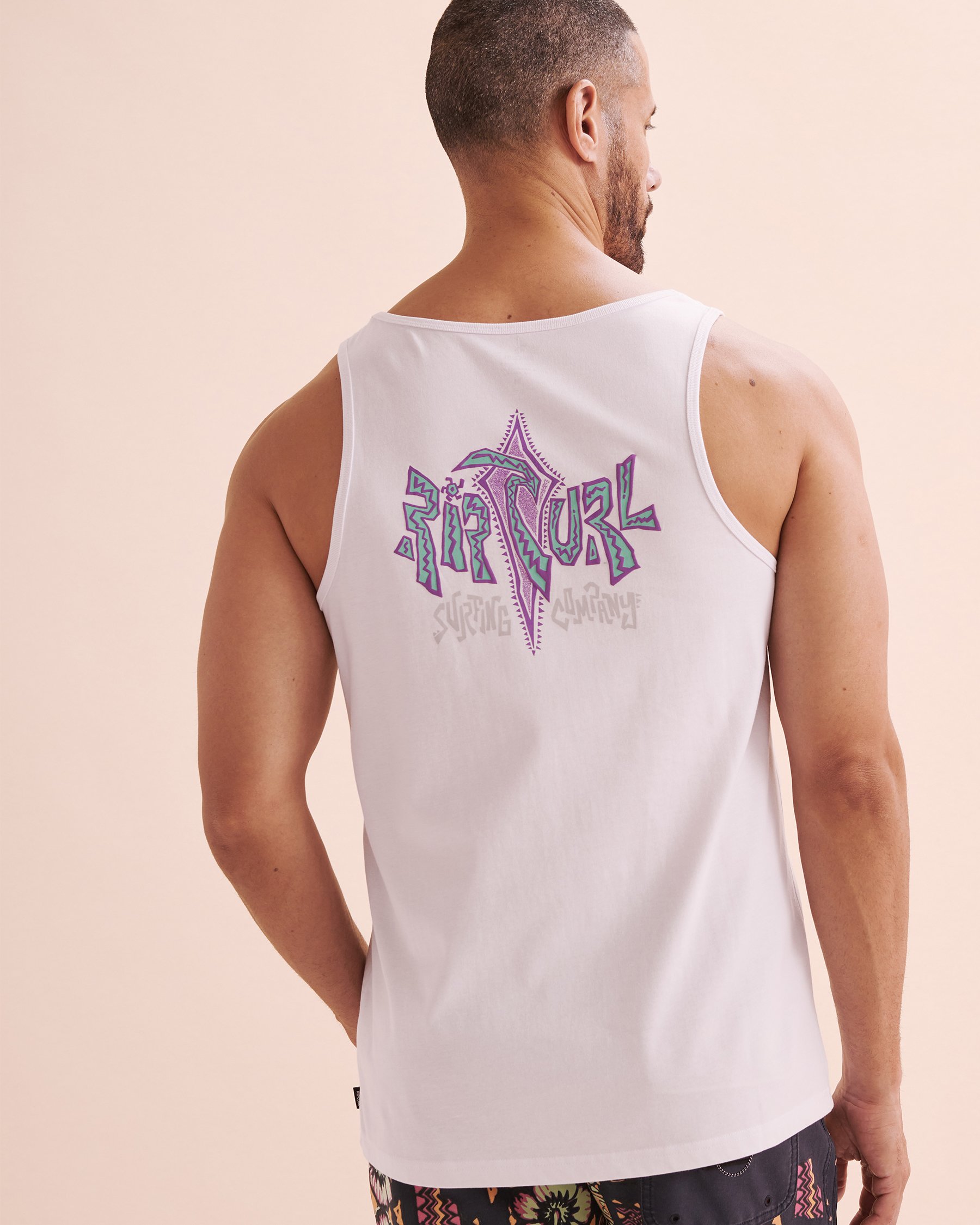 RIP CURL Camisole Voodoo Blanc 0KYMTE - Voir2