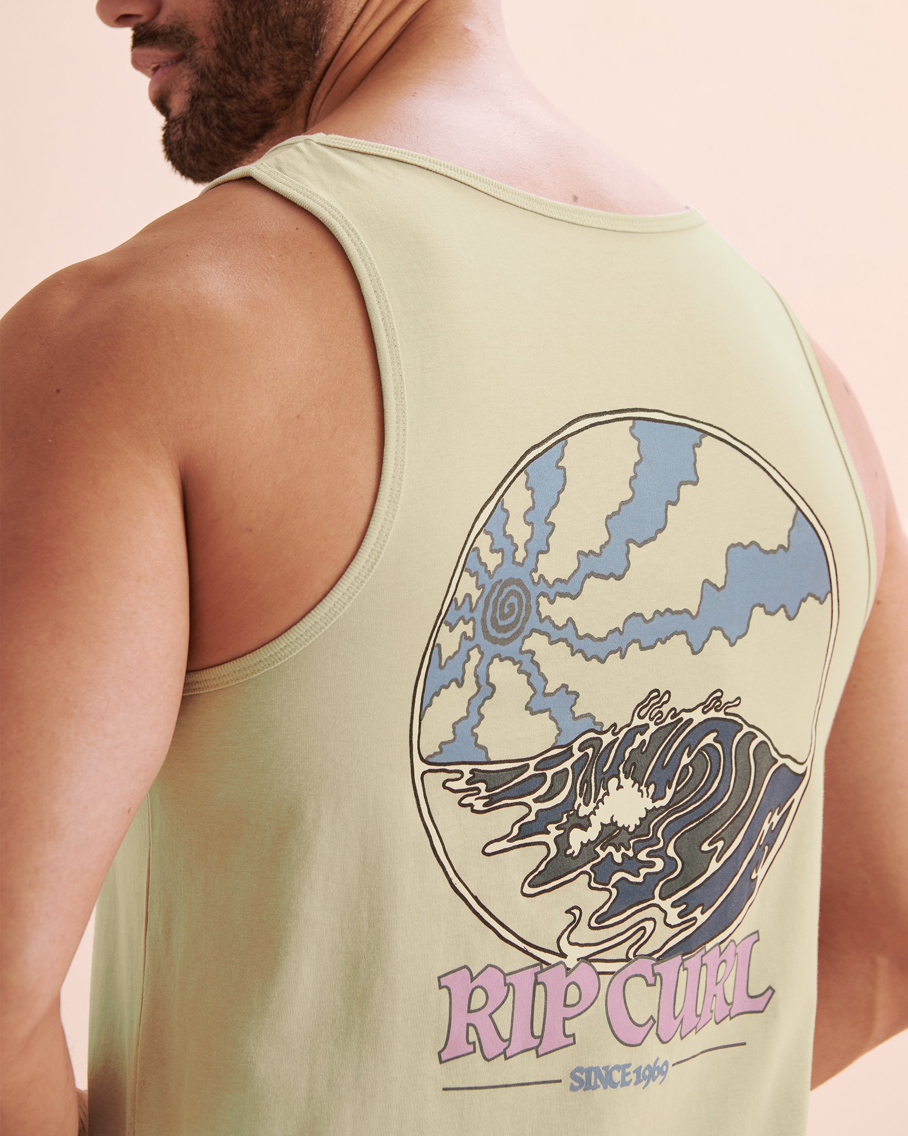 RIP CURL Camisole Hazed and Tubed Vert menthe 0KZMTE - View2